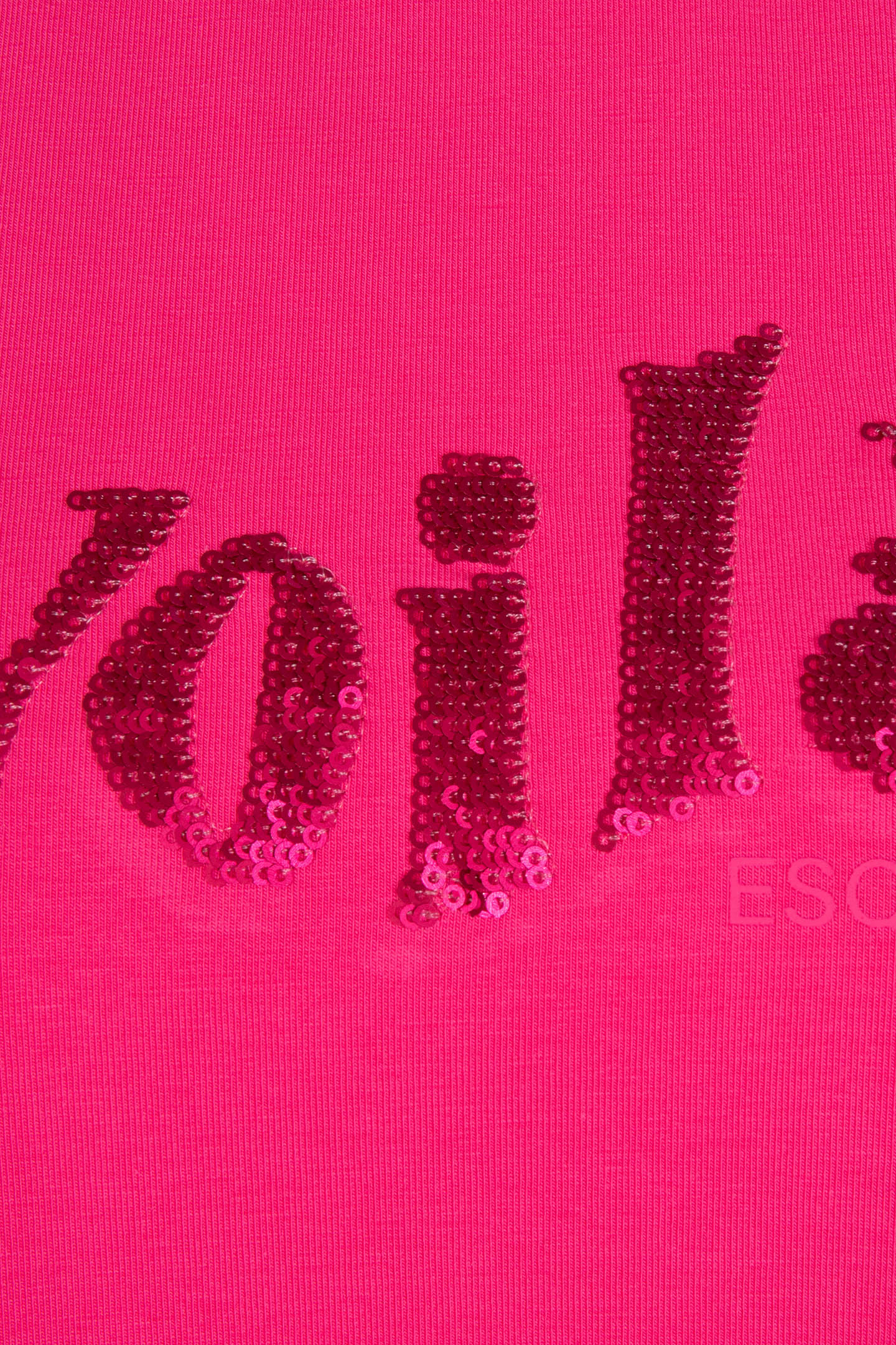T-SHIRT VOILA SEQUINS FUCHSIA 5