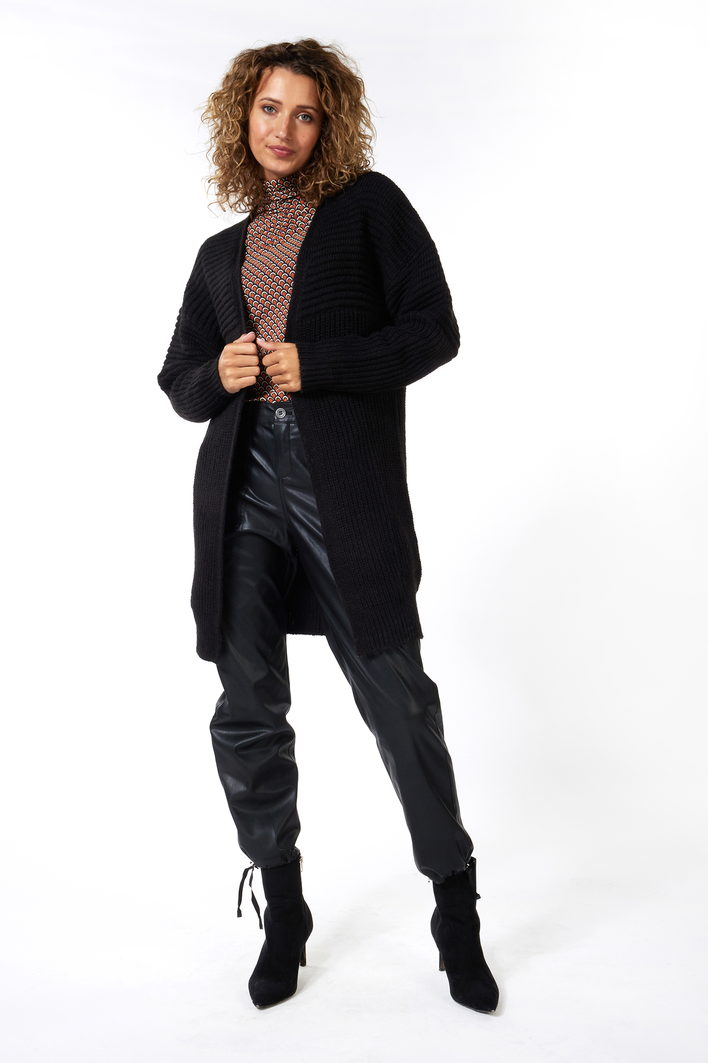 CARDIGAN LONG BLACK 3