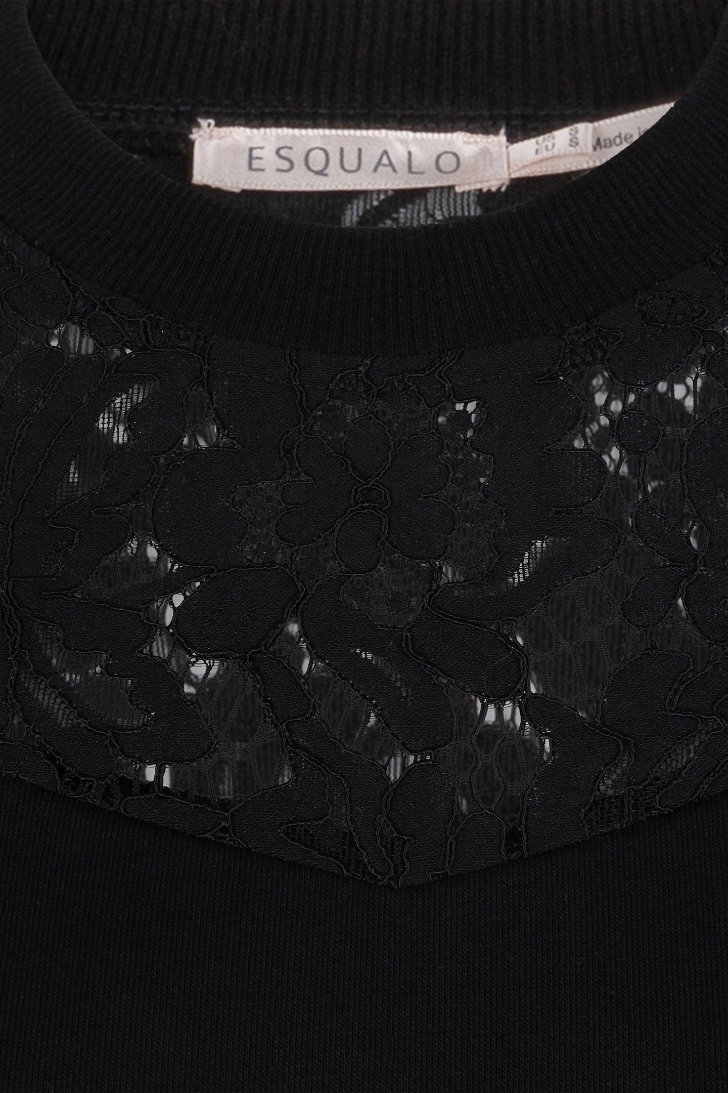 SWEATER LACE BLACK 9