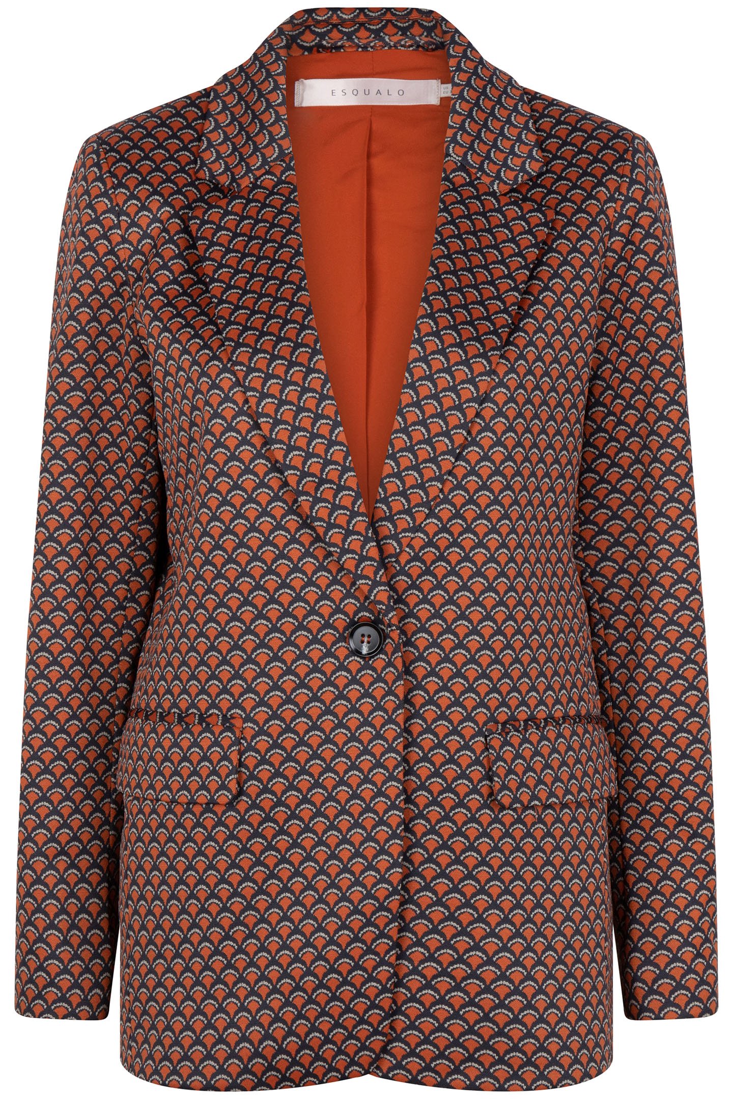 BLAZER SCALLOPED PRINT PRINT 5