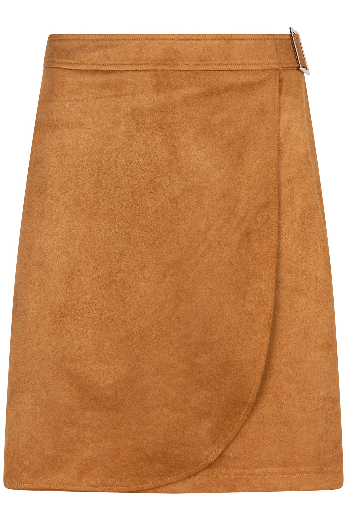 SKIRT OVERLAP SUEDINE CAMEL 6
