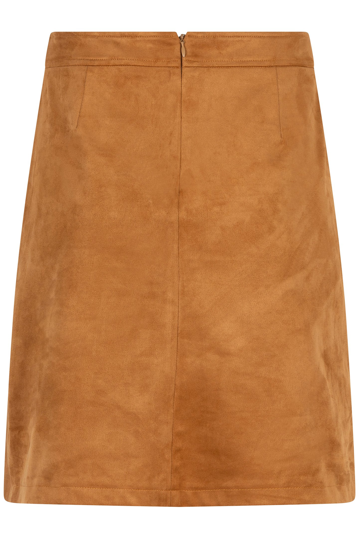 SKIRT OVERLAP SUEDINE CAMEL 7