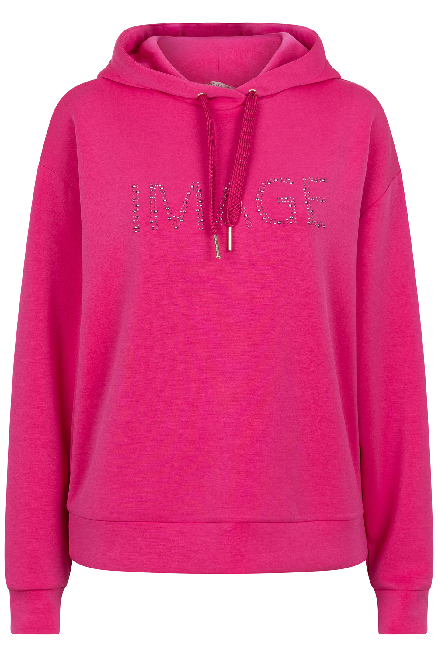 SWEATER HOODIE MODAL CERISE PINK 4