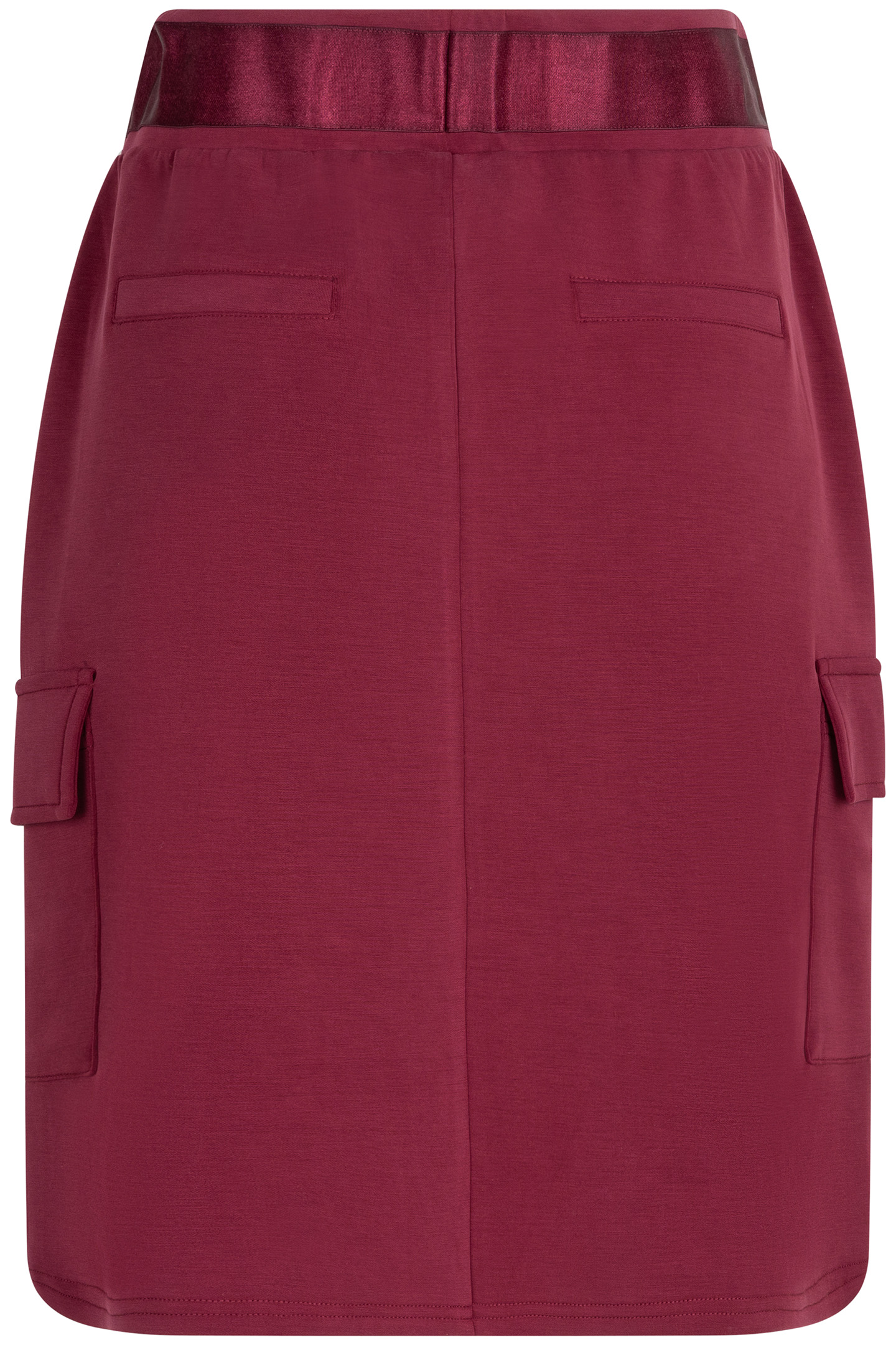 SKIRT CARGO MODAL WINE RED 7
