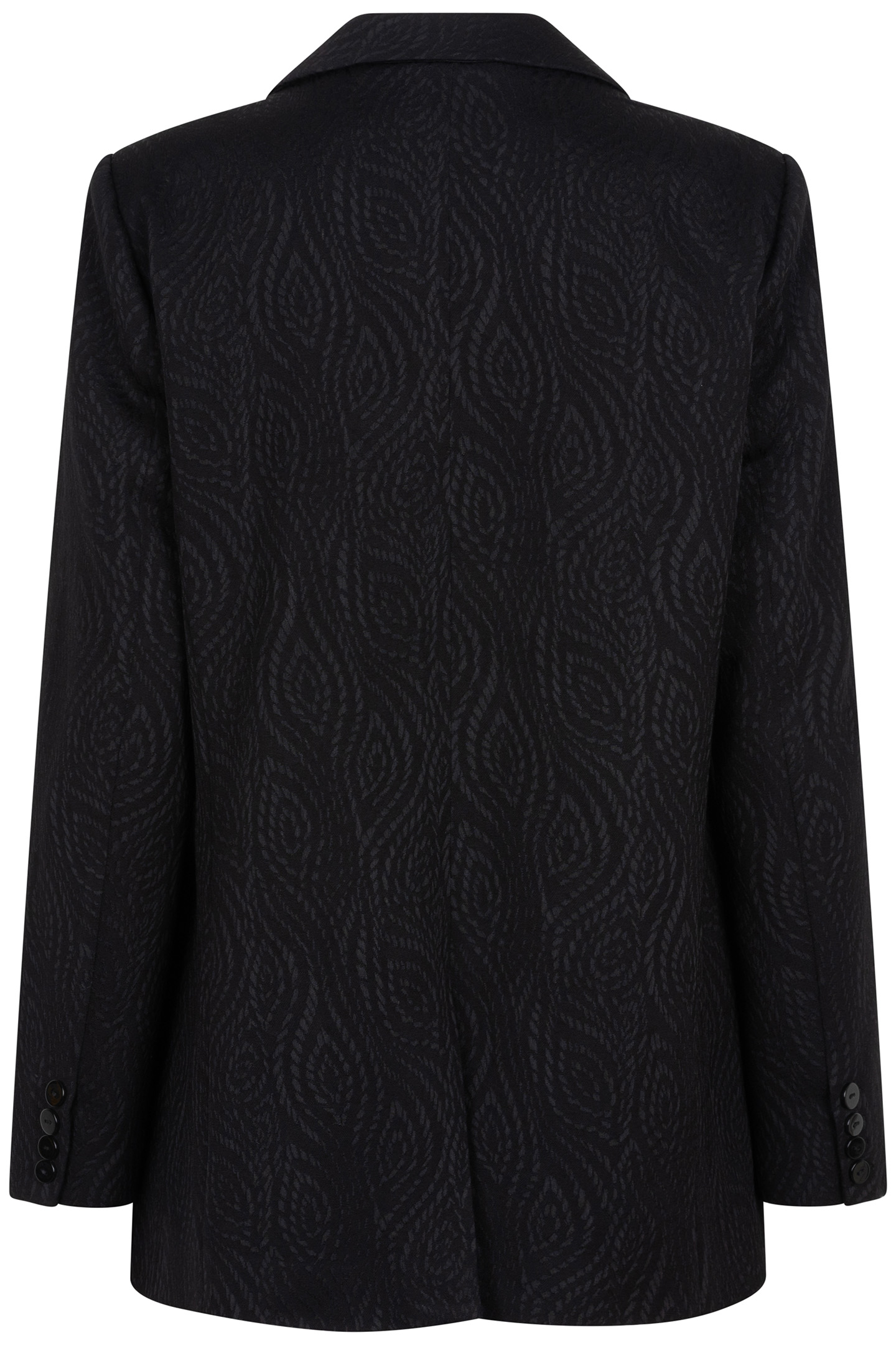 BLAZER JACQUARD STRETCH BLACK 5