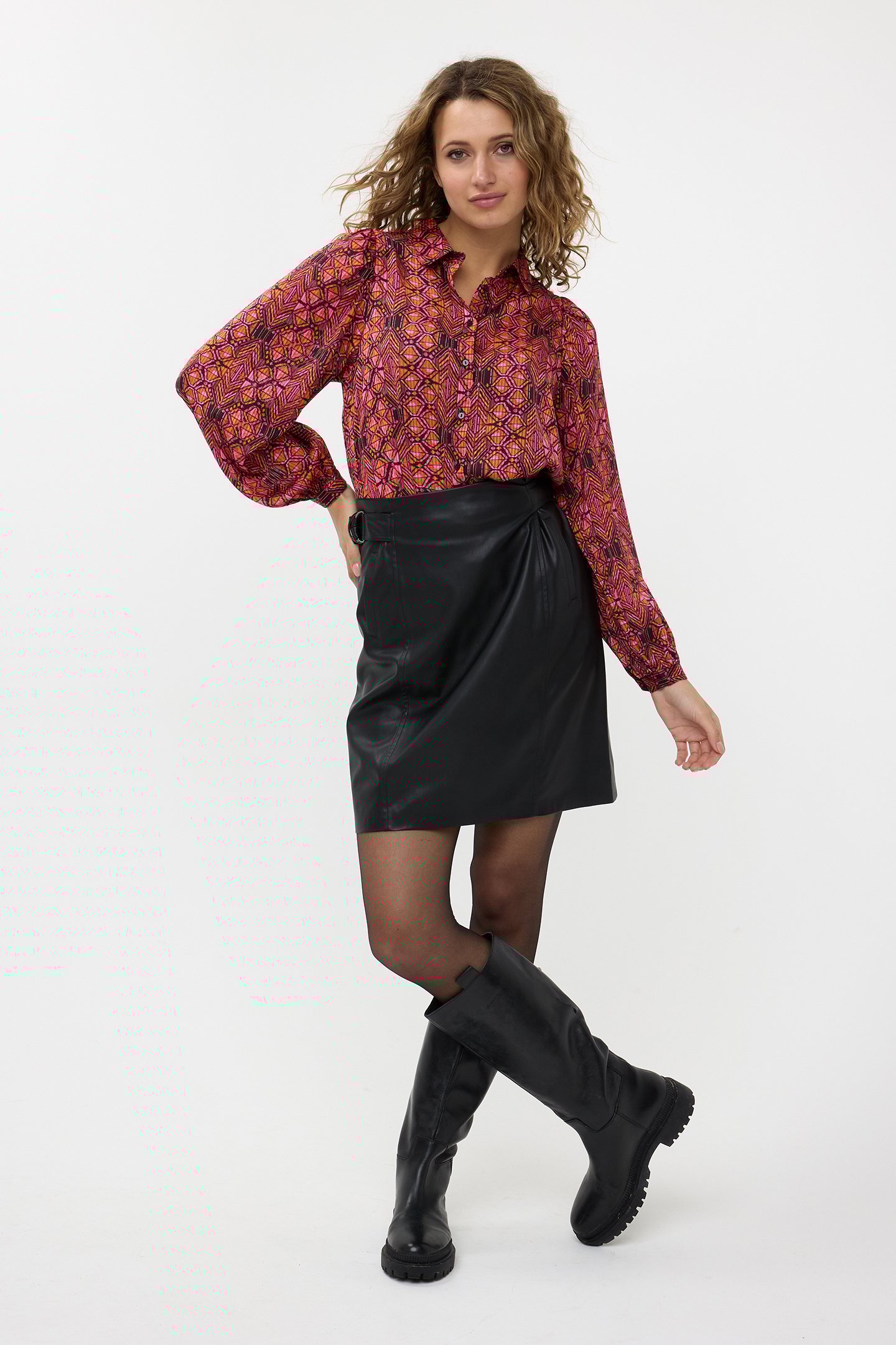 BLOUSE BASIC SENSATION PRINT 2