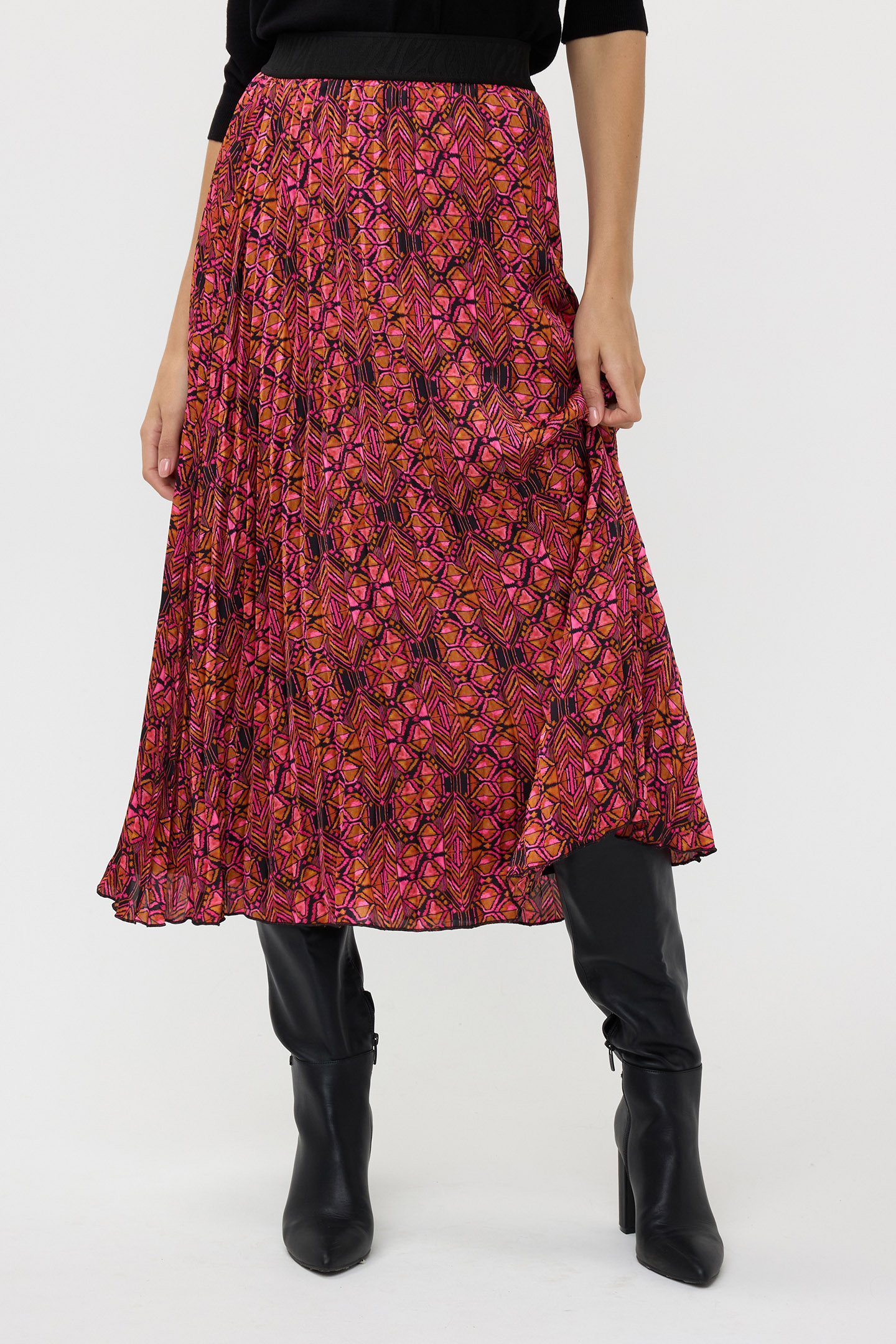 SKIRT PLISSE SENSATION PRINT 1