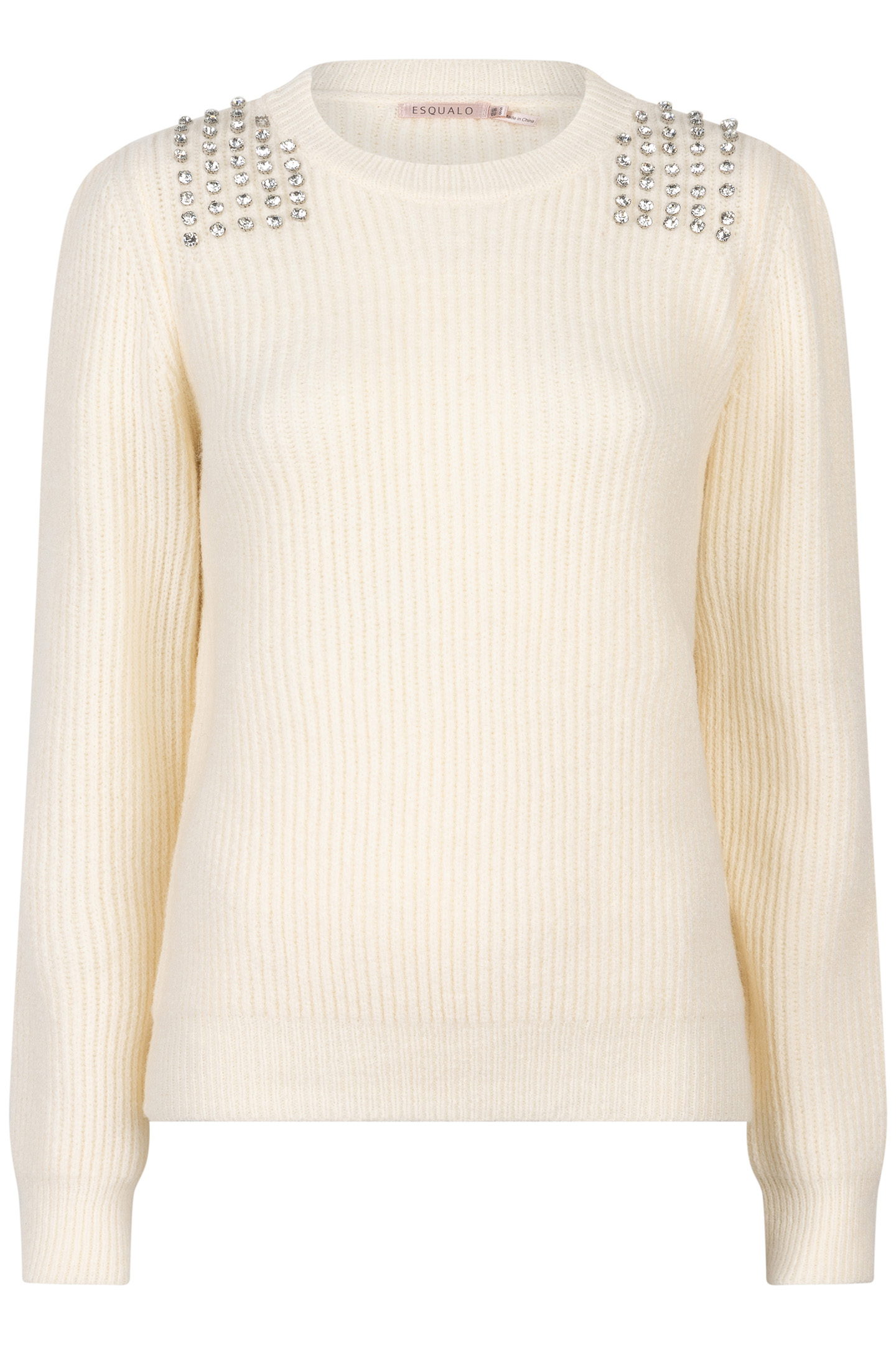 SWEATER SHOULDER PEARLS OFF WHITE 3