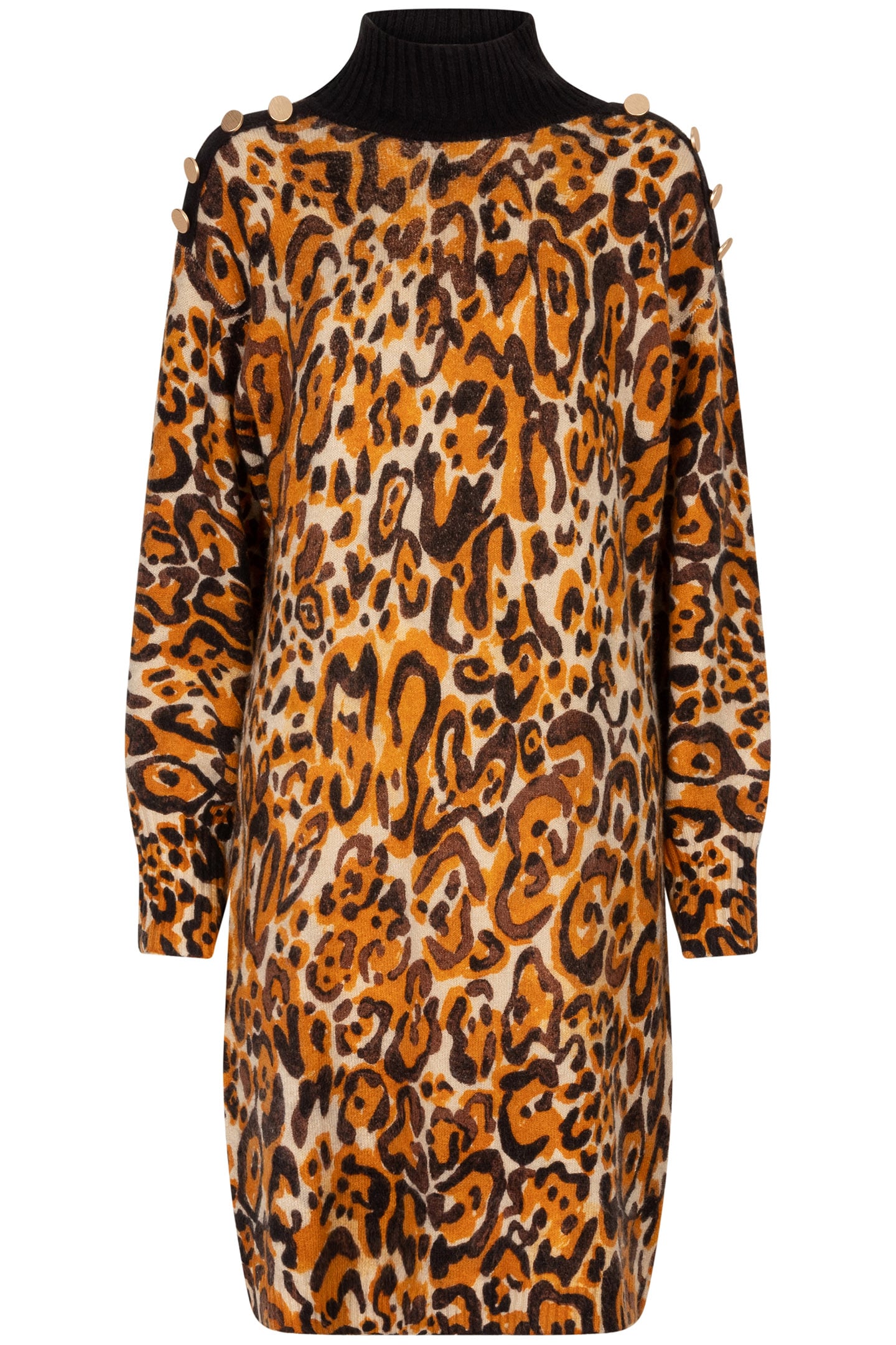 DRESS KNITTED ANIMAL LAND PRINT 4