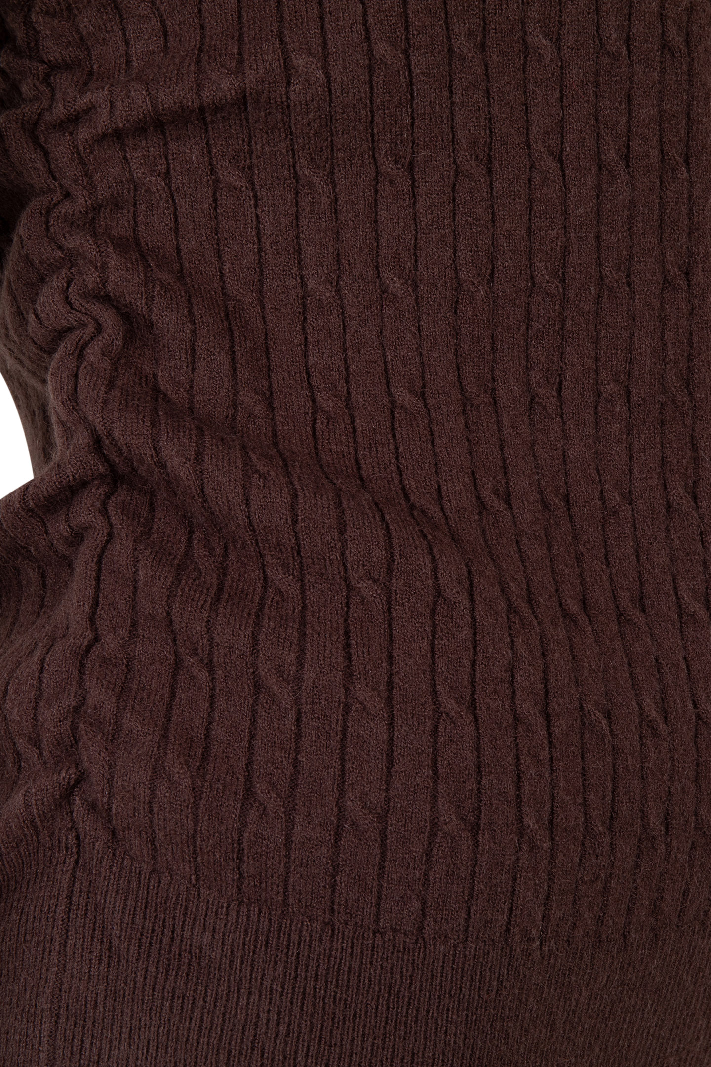 SWEATER S/SLVE ELASTIC WAIST CHOCOLATE 7