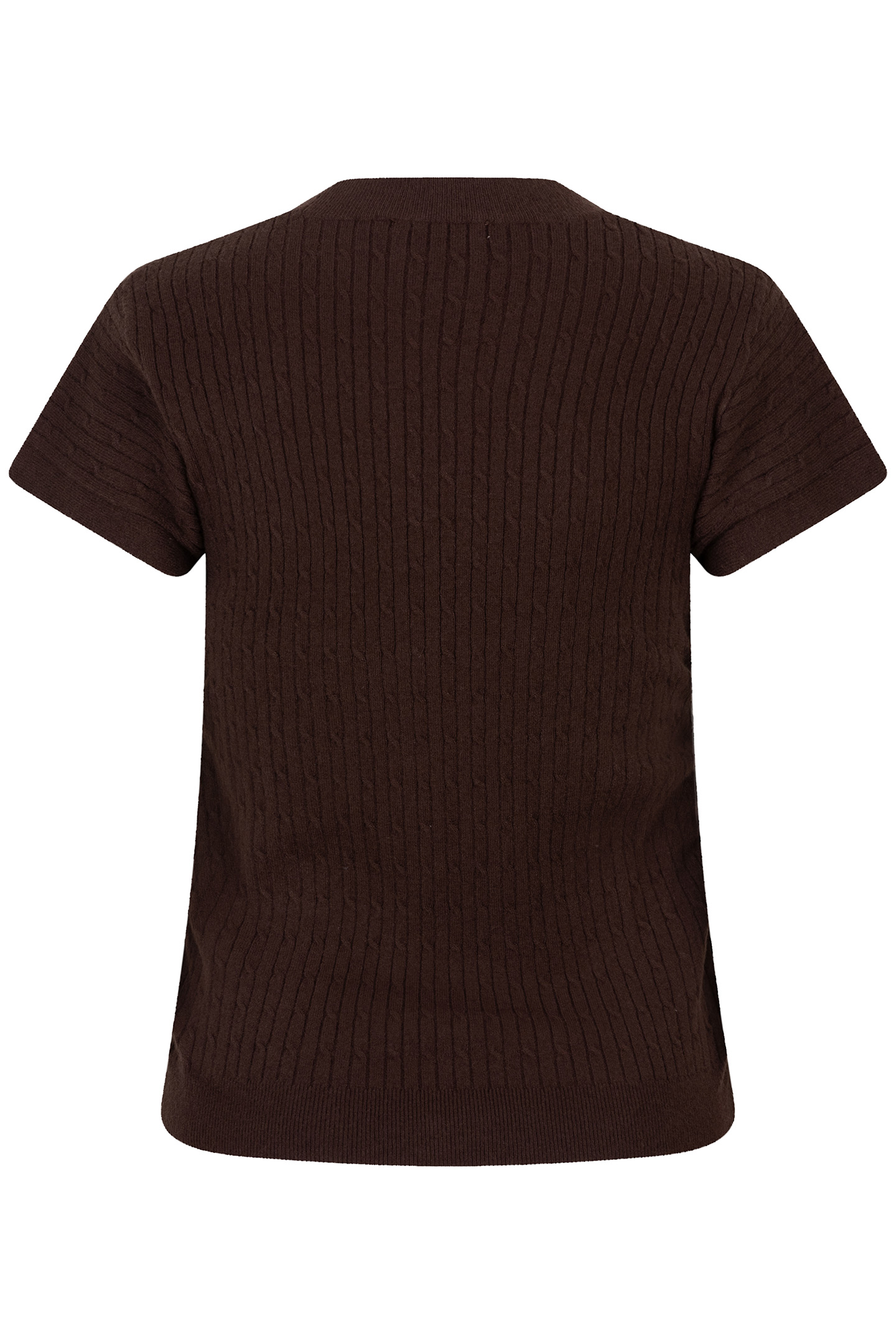 SWEATER S/SLVE ELASTIC WAIST CHOCOLATE 5
