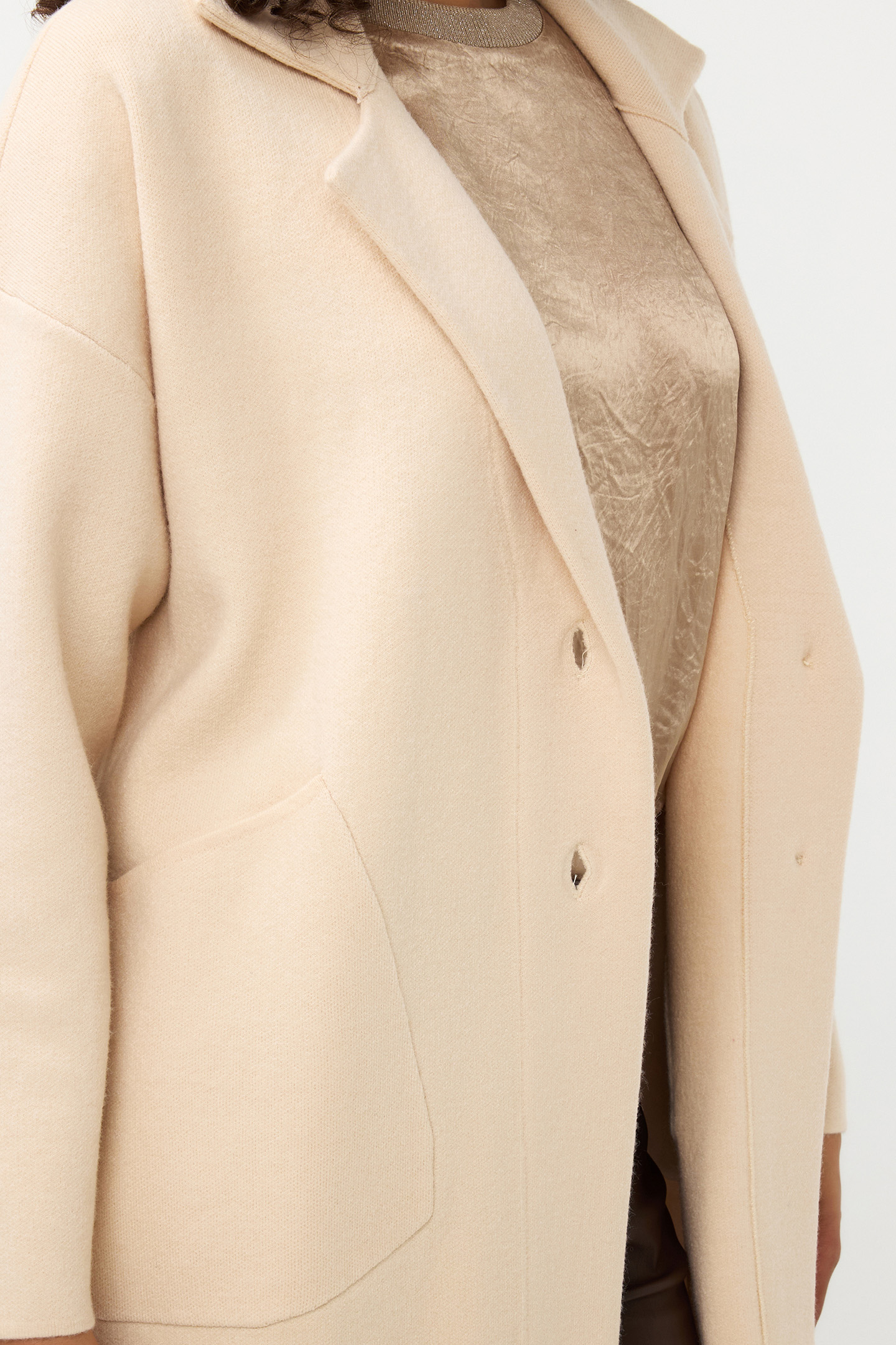 CARDIGAN BLAZER LONG BISCUIT 7