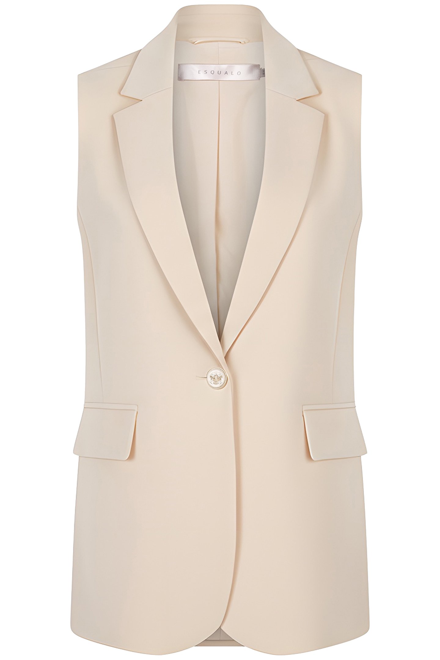 GILET LONG CITY BEIGE 3