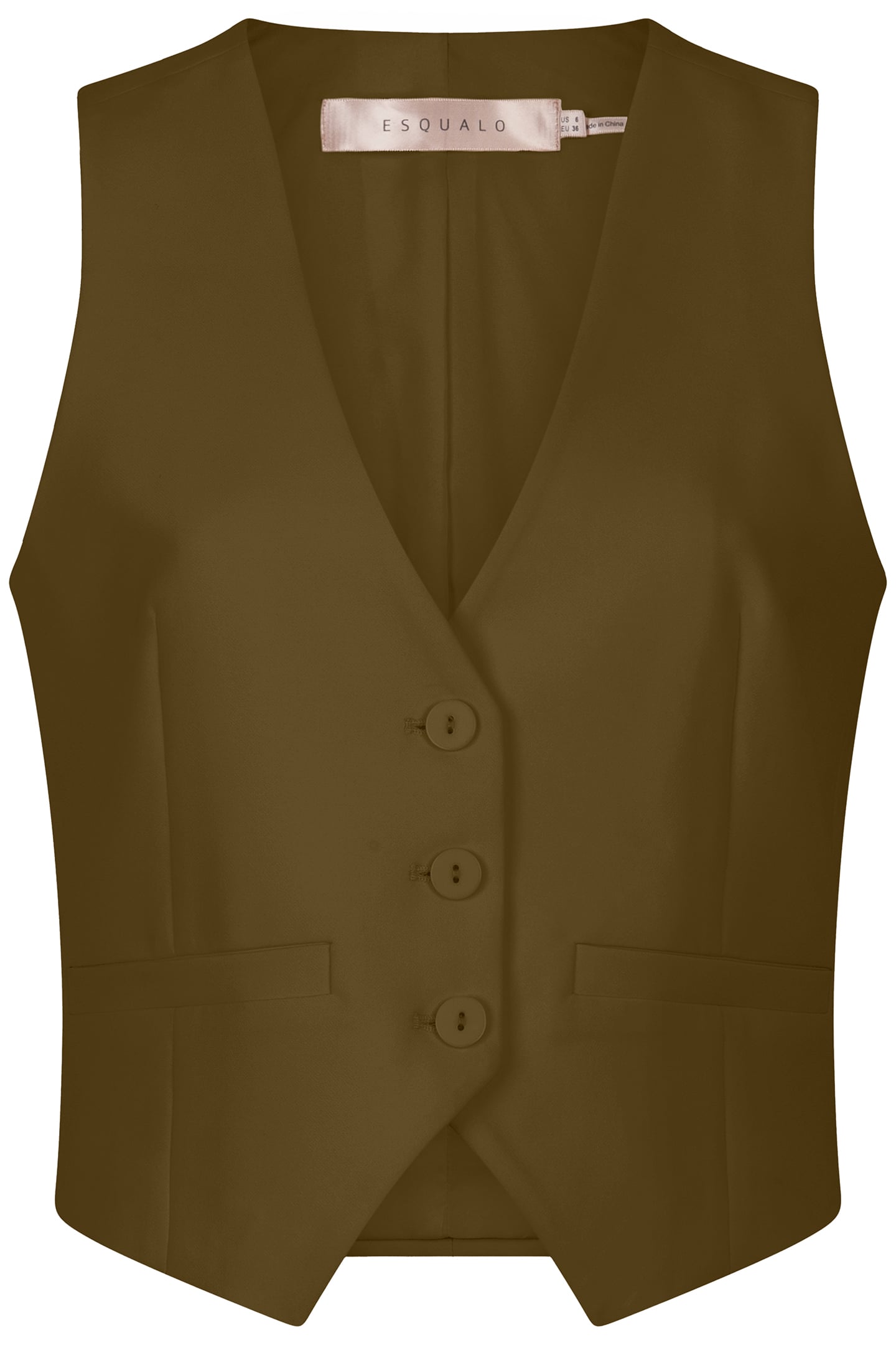 GILET SHORT CITY MOSS GREEN 1