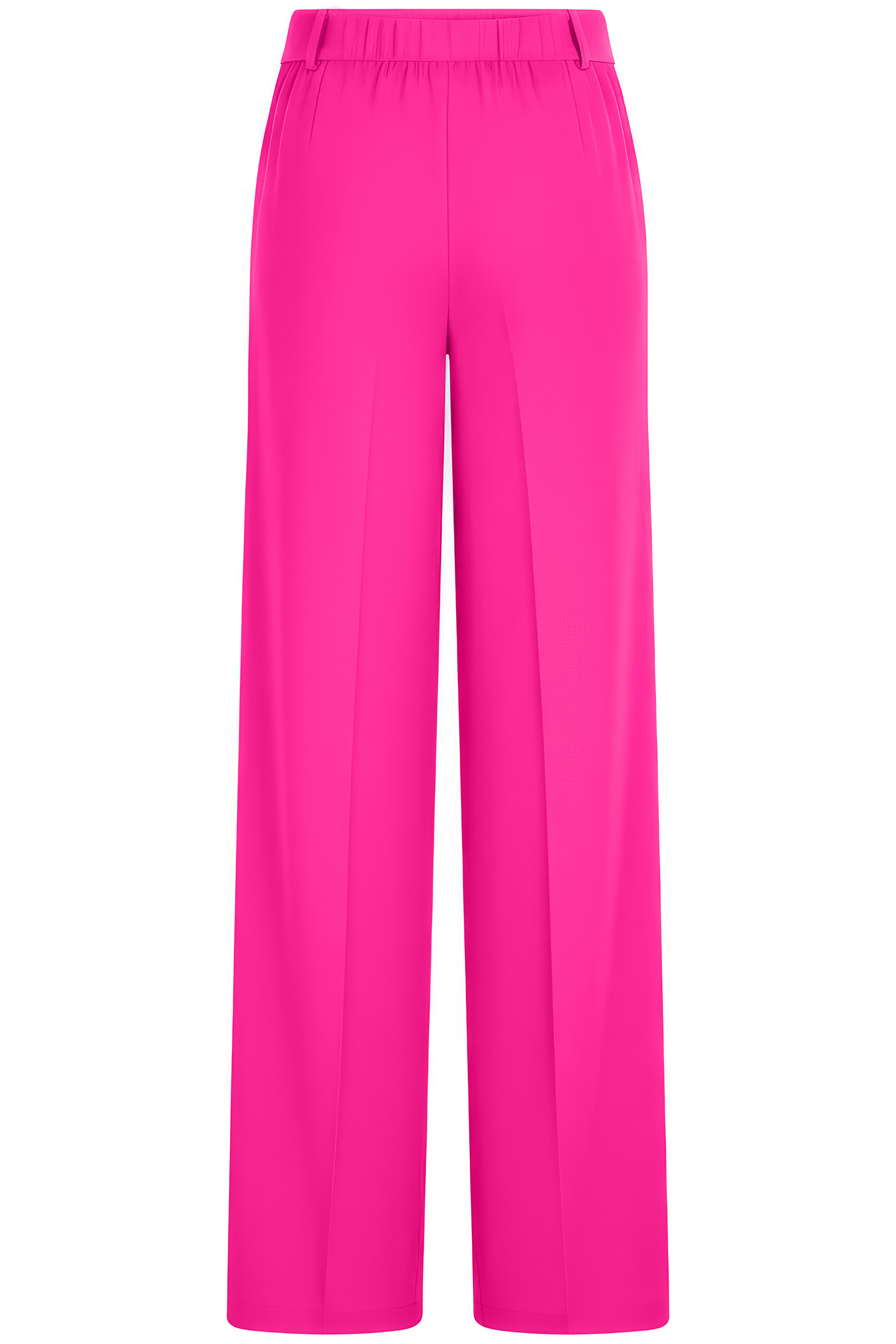 TROUSERS WIDE ELASTIC CITY NEON CERISE 4