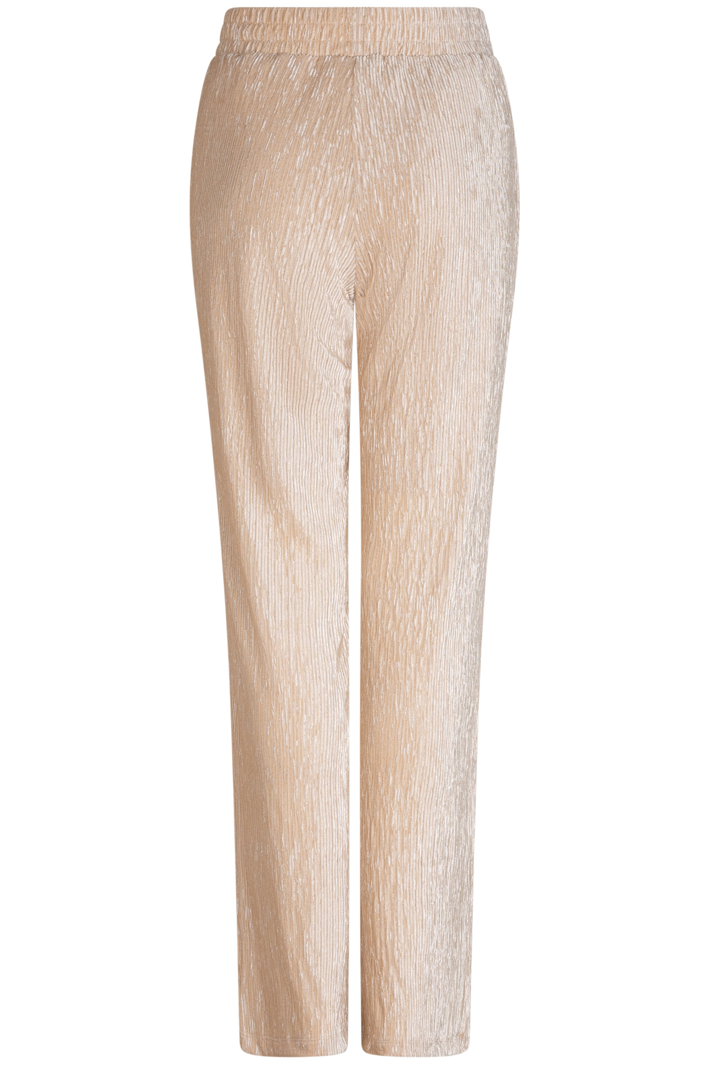 TROUSERS CRINKLED VELVET SAND 5