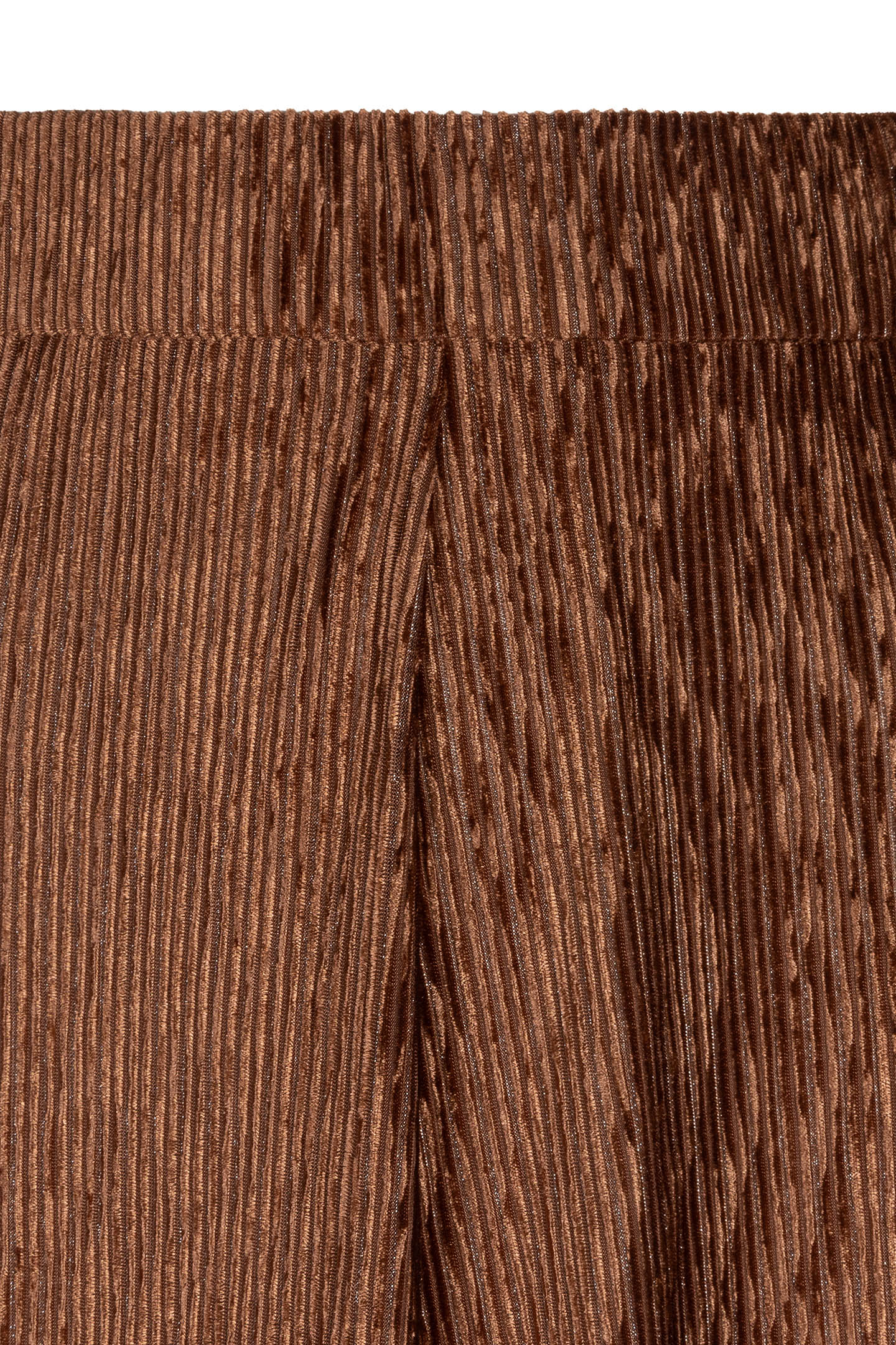 SKIRT CRINKLED VELOURS BRANDY 7