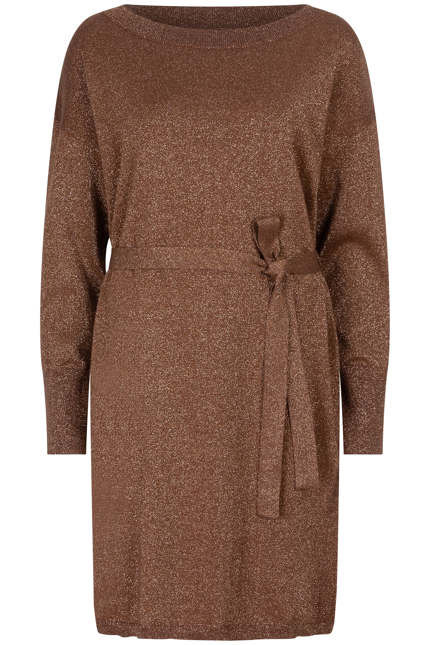 DRESS WIDE LUREX BRANDY 4