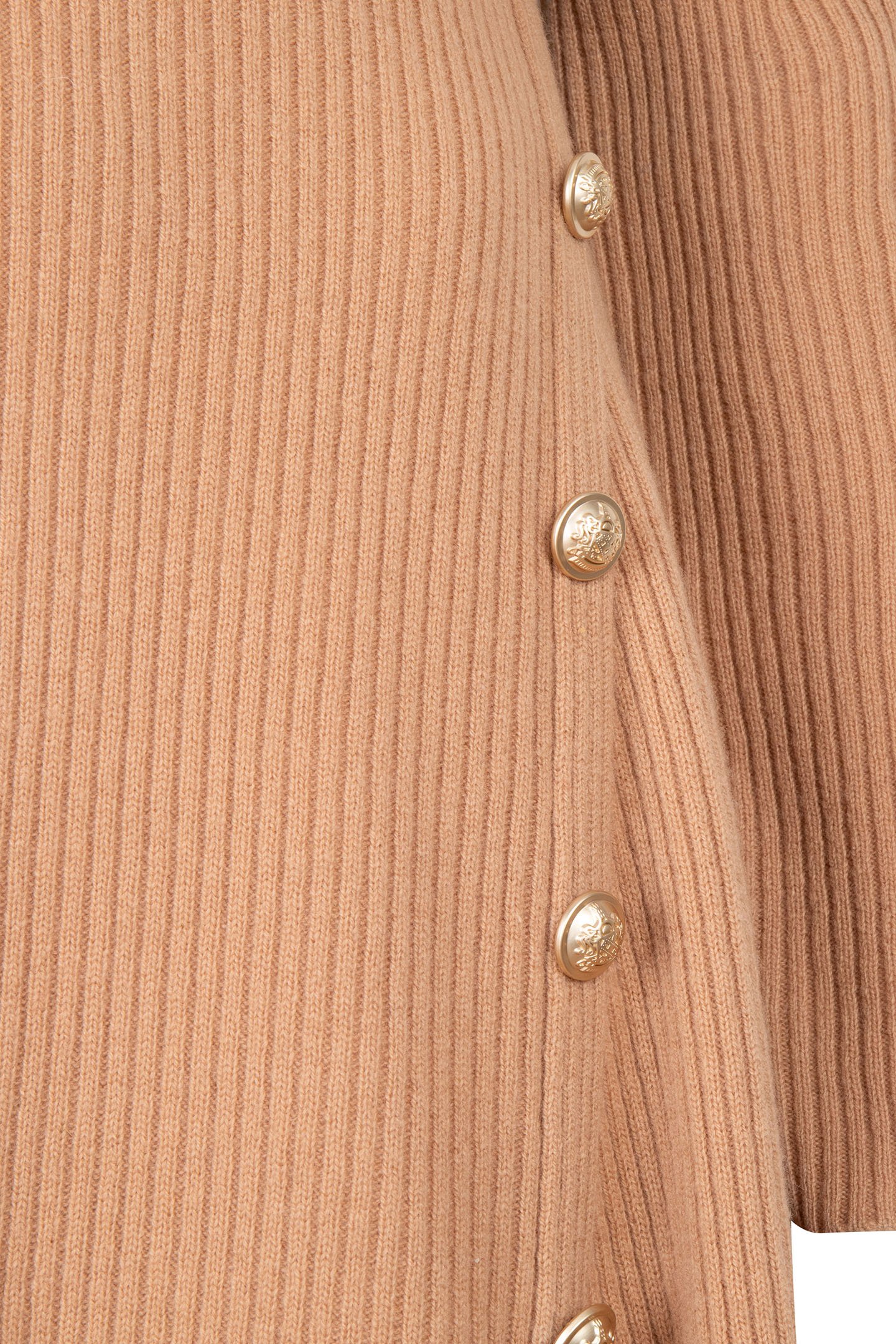 DRESS RIB BUTTONS BRANDY 7