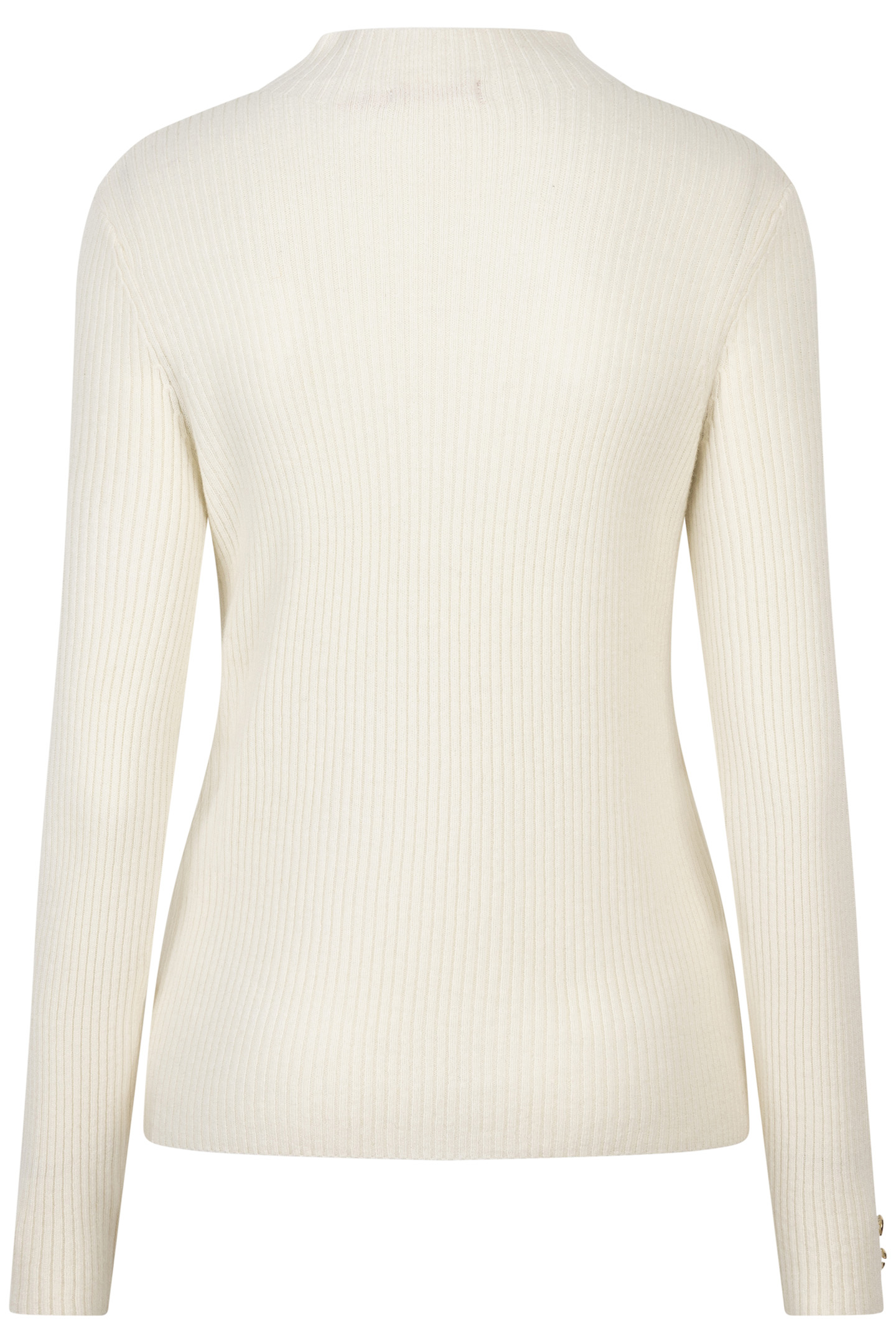 SWEATER COL A-SYM BUTTONS OFF WHITE 5