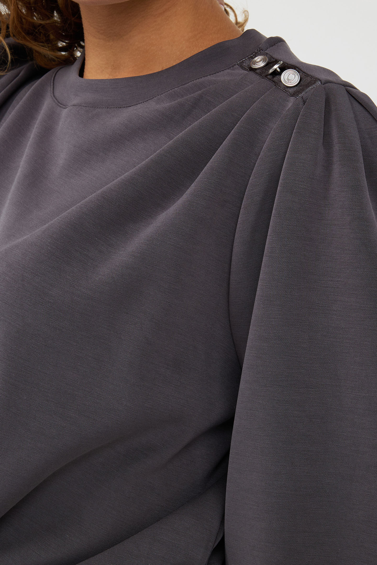 DRESS GATHERING MODAL GREY 6