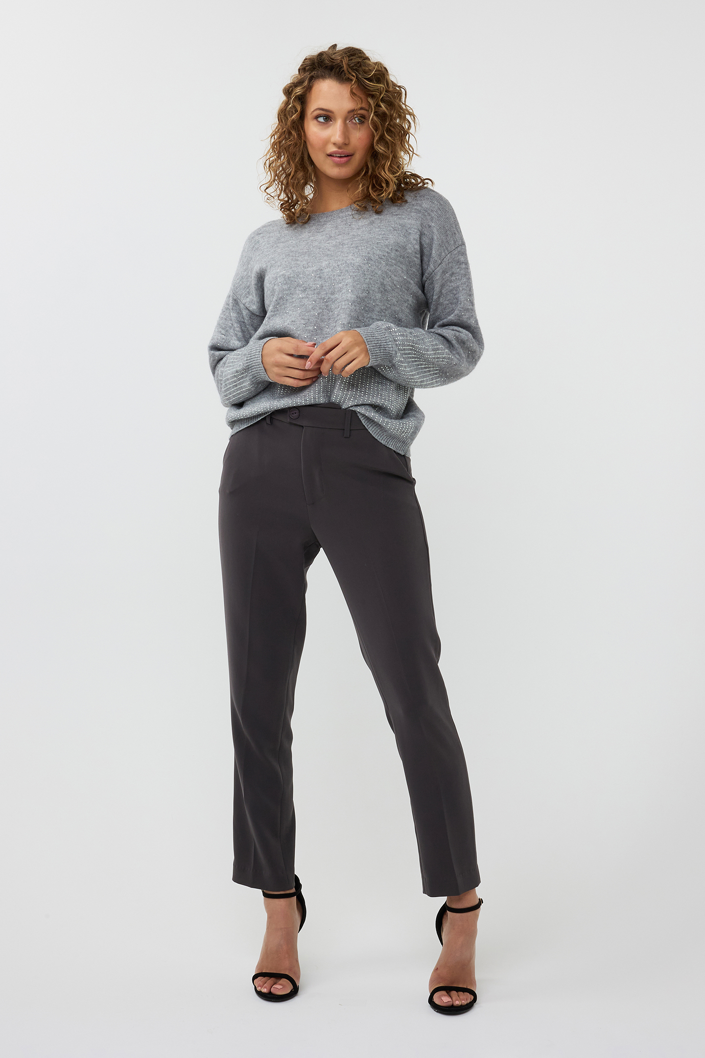 TROUSERS CHINO CITY GREY 2