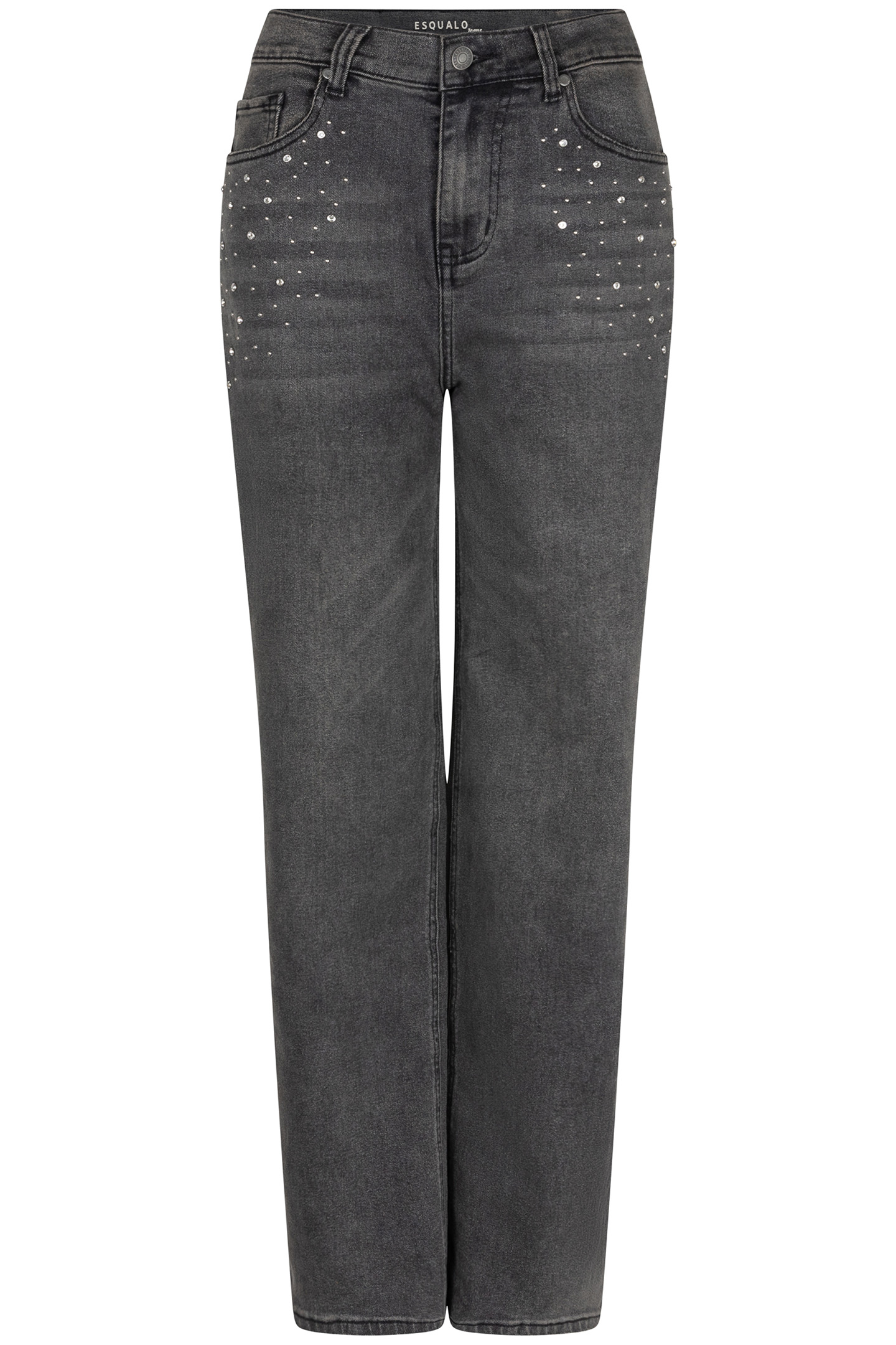 TROUSERS JEANS EMBELLISHMENT BLACK 4