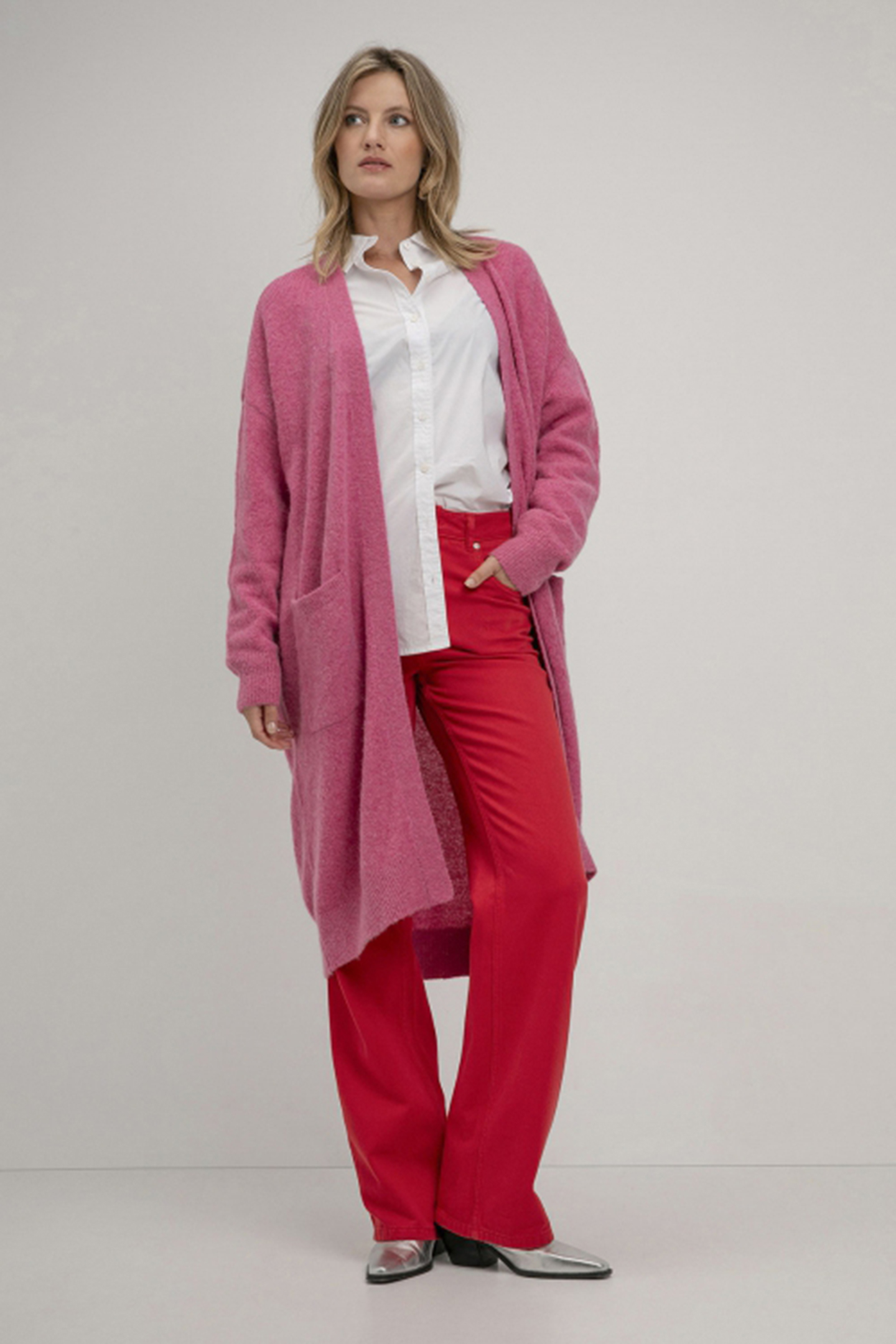 SJOUKJE CARDIGAN BUBBLEGUM 2