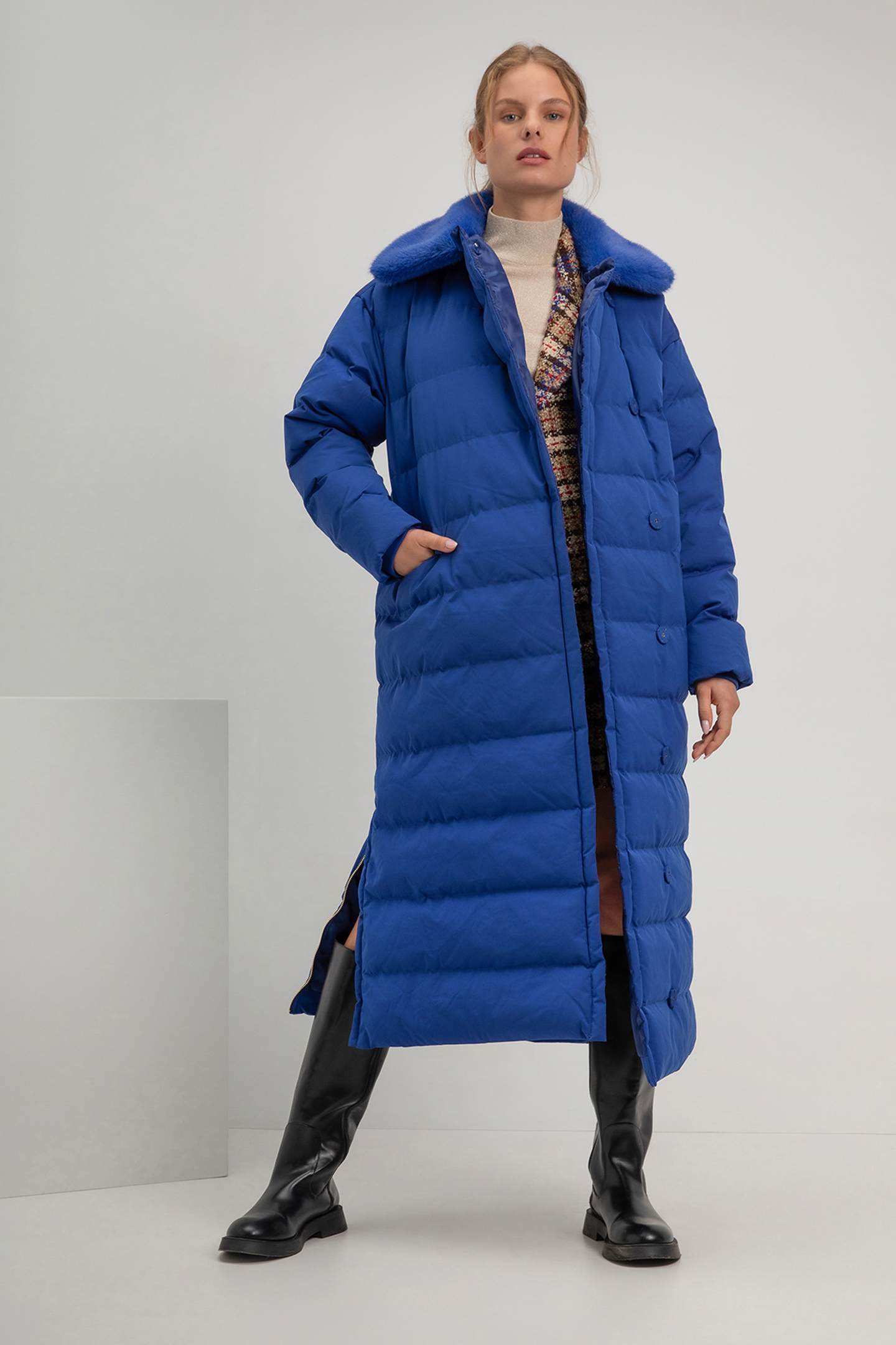 SUZE COAT ROYAL BLUE 2