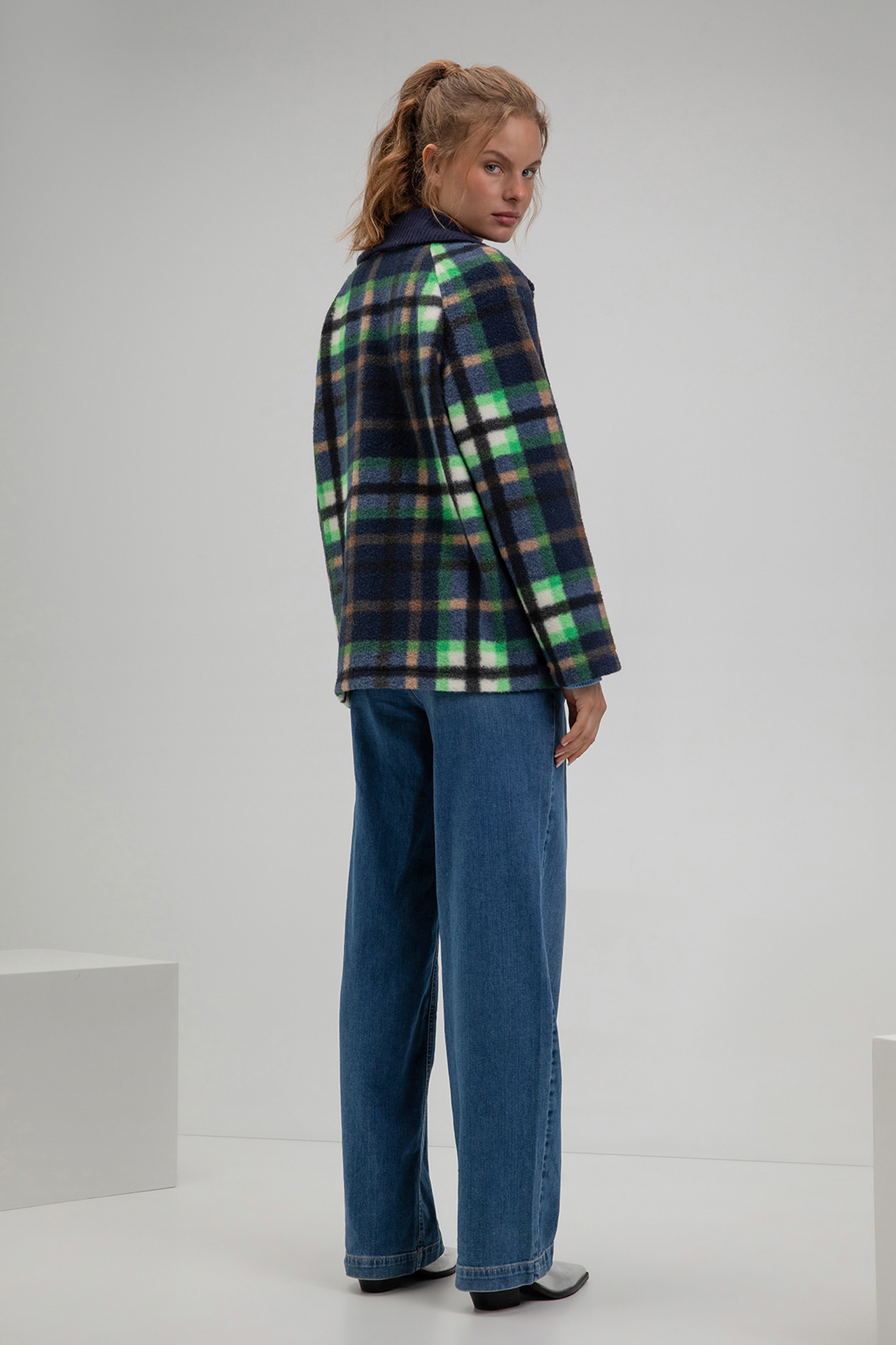 SEAN JACKET NAVY CHECK 3