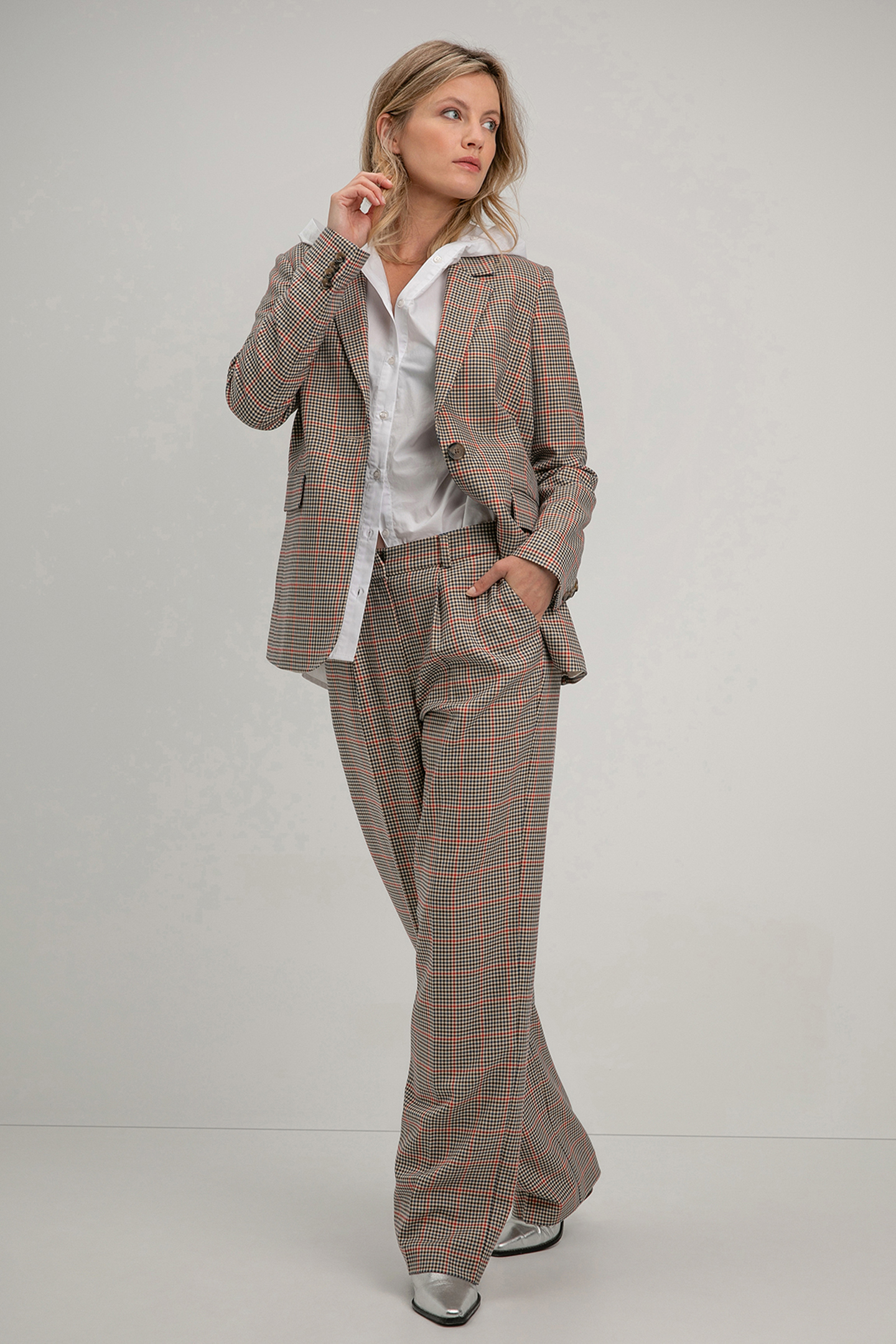 SCOTT PANTS SAND CHECK 3