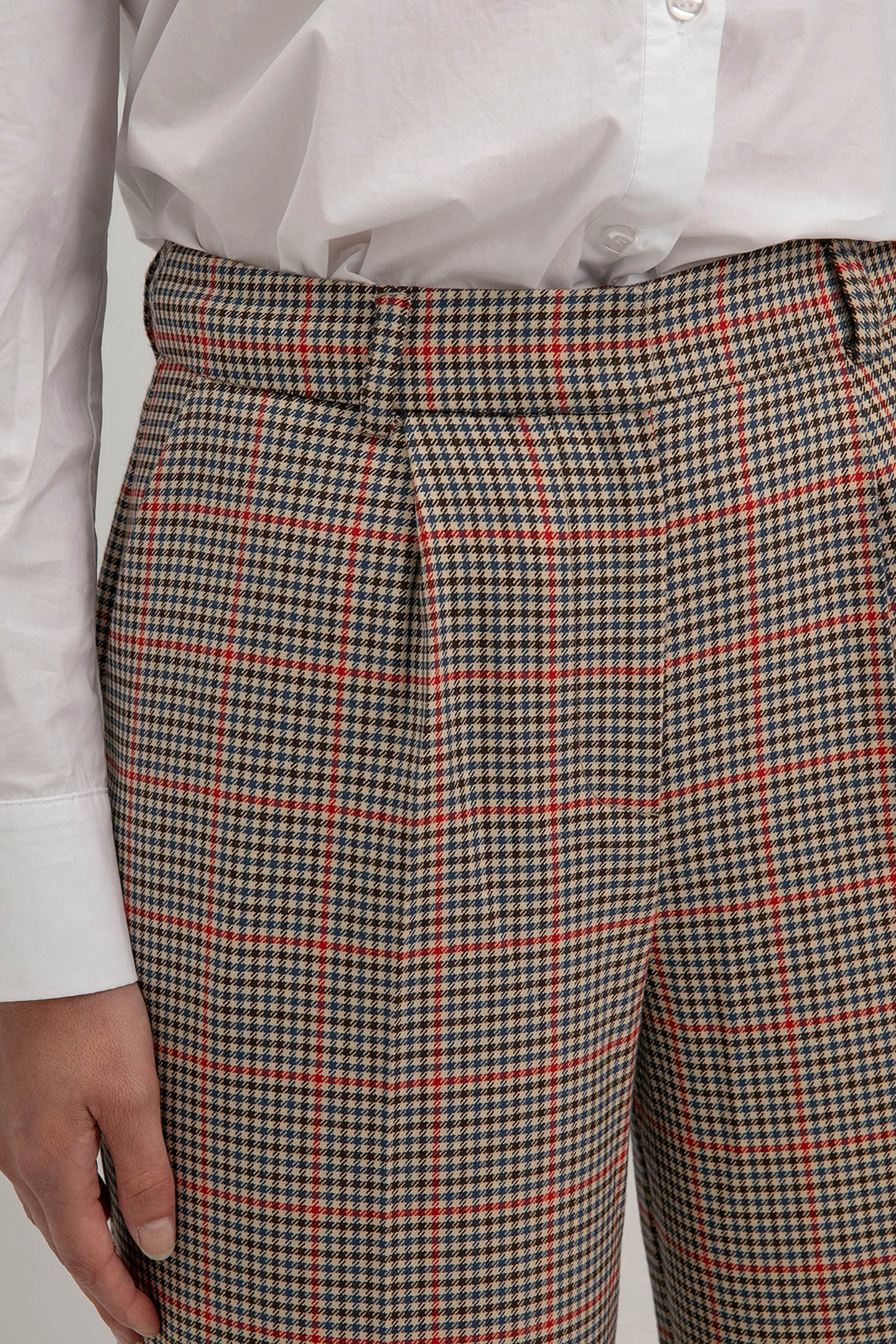 SCOTT PANTS SAND CHECK 4