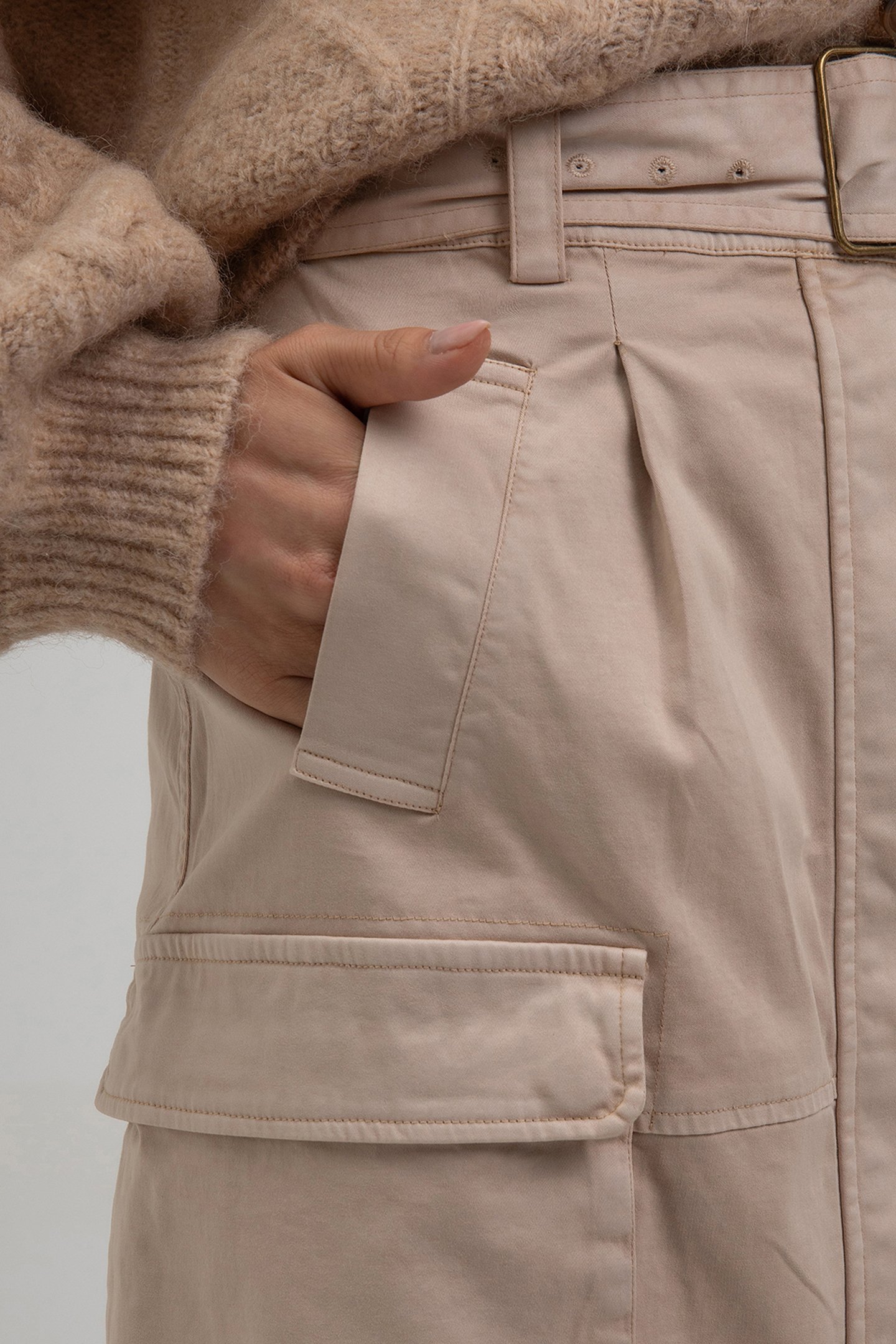 SAFIRA SKIRT BEIGE 3