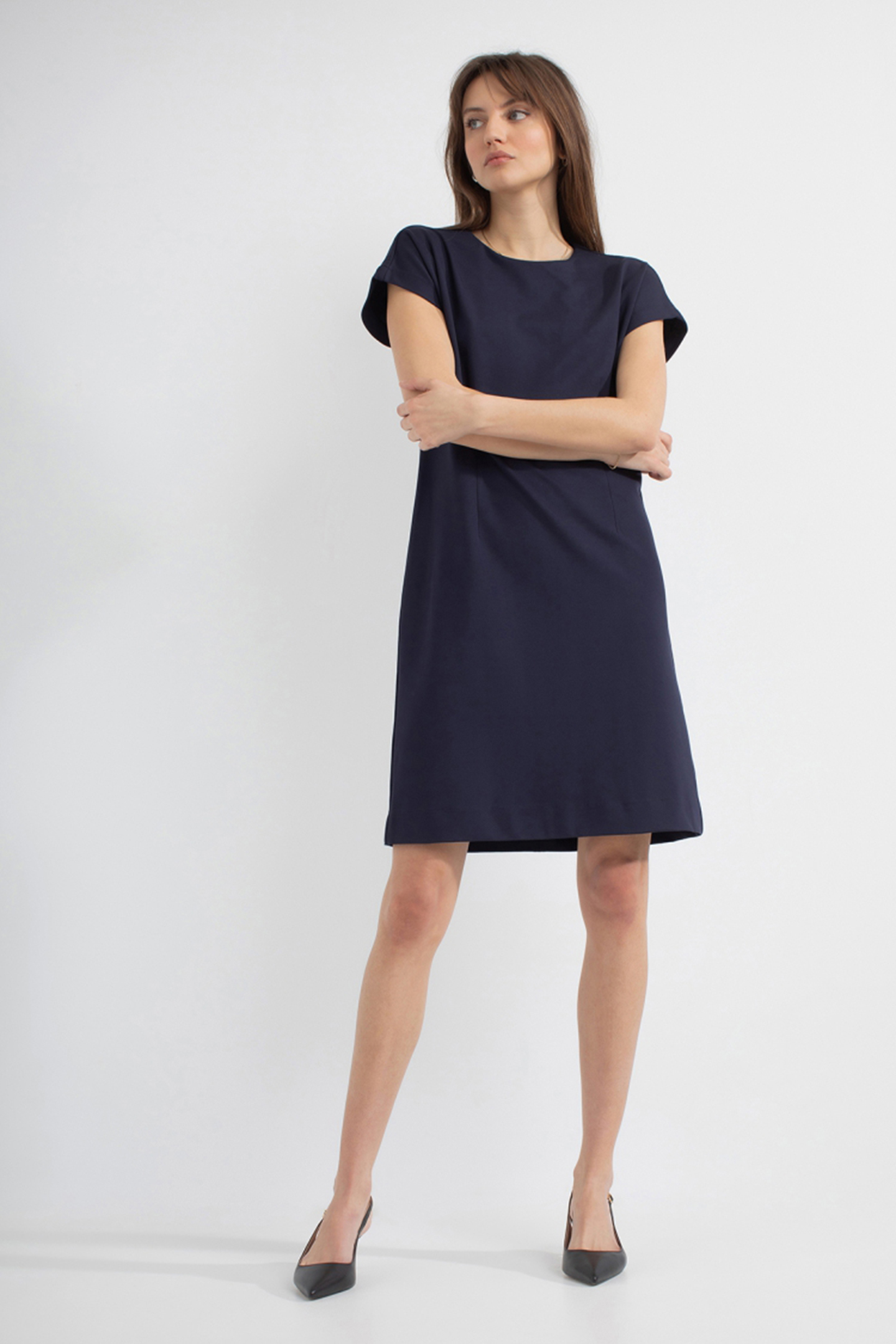 PEGGY DRESS NAVY 2