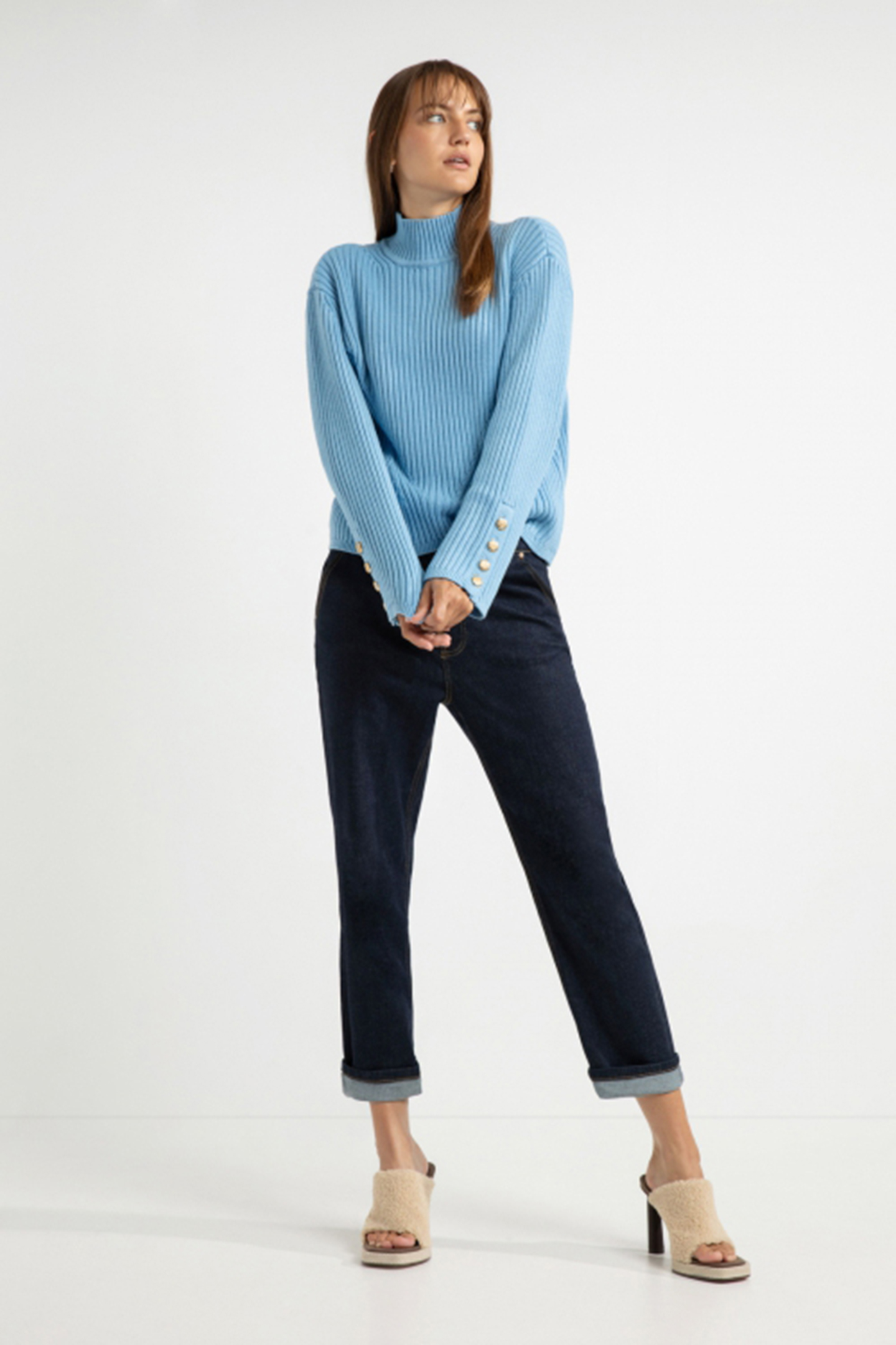 AISHA SWEATER FRENCH BLUE 2