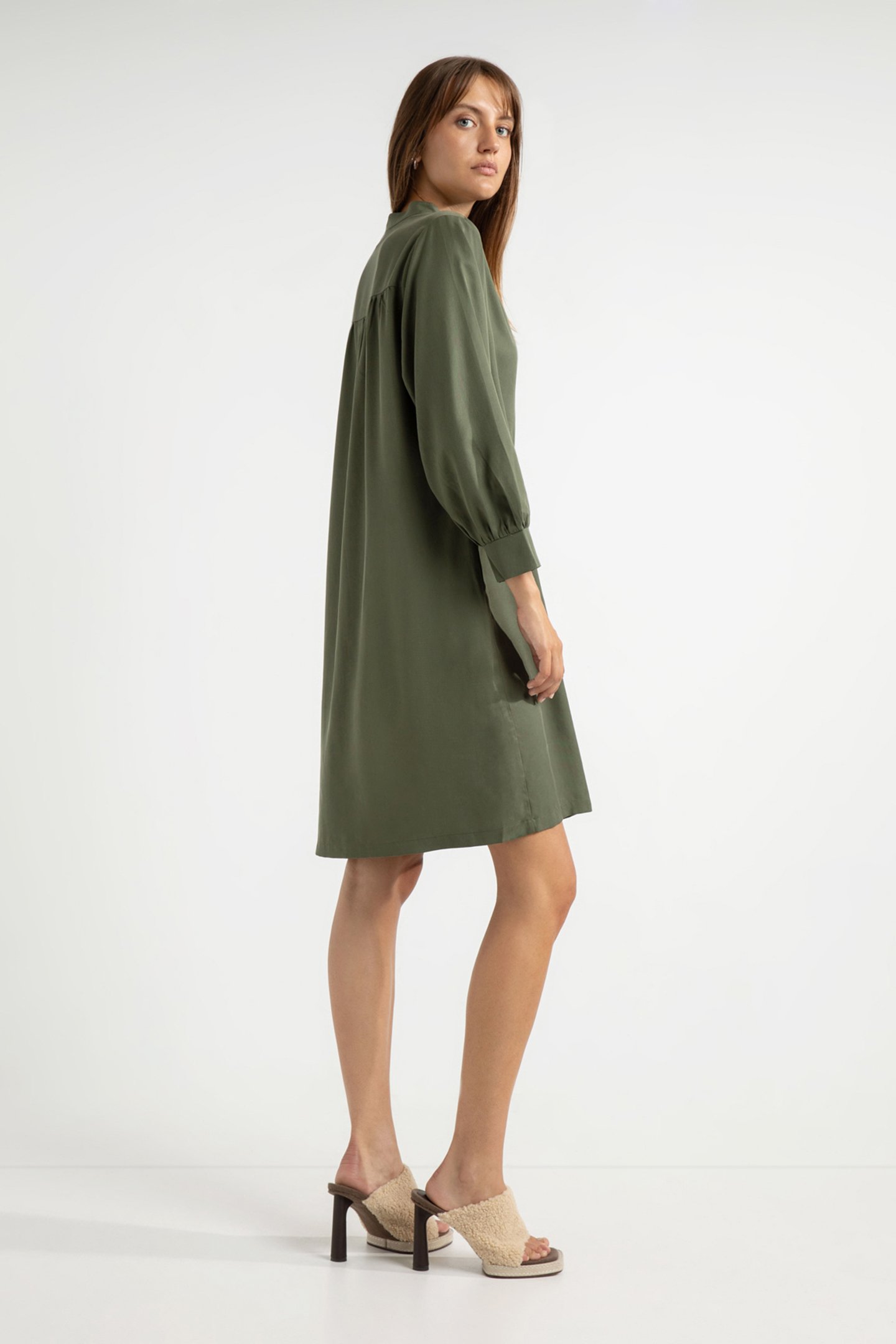 ANNABELLE DRESS PESTO 3