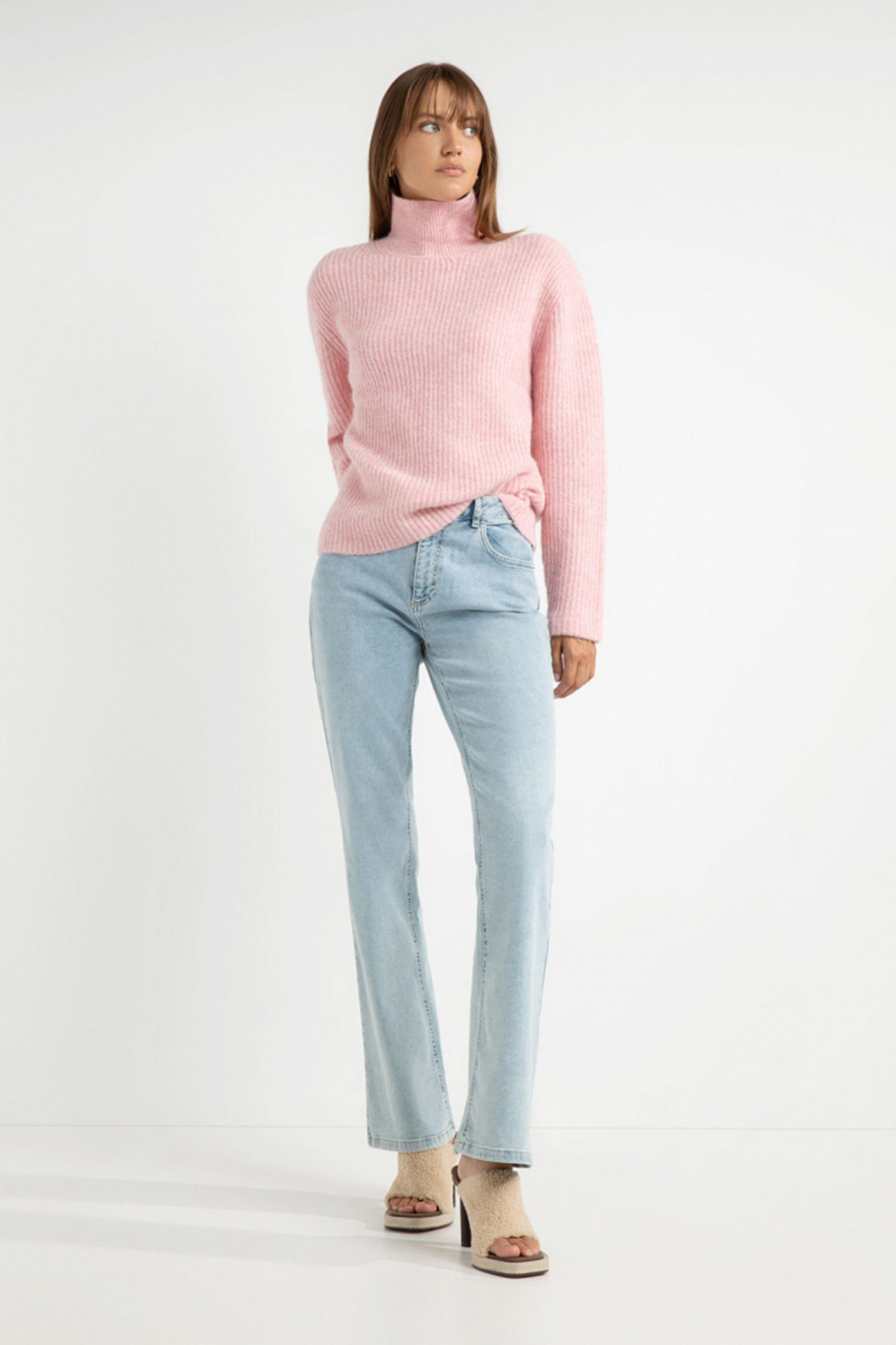 AURORA SWEATER SOFT PINK 1