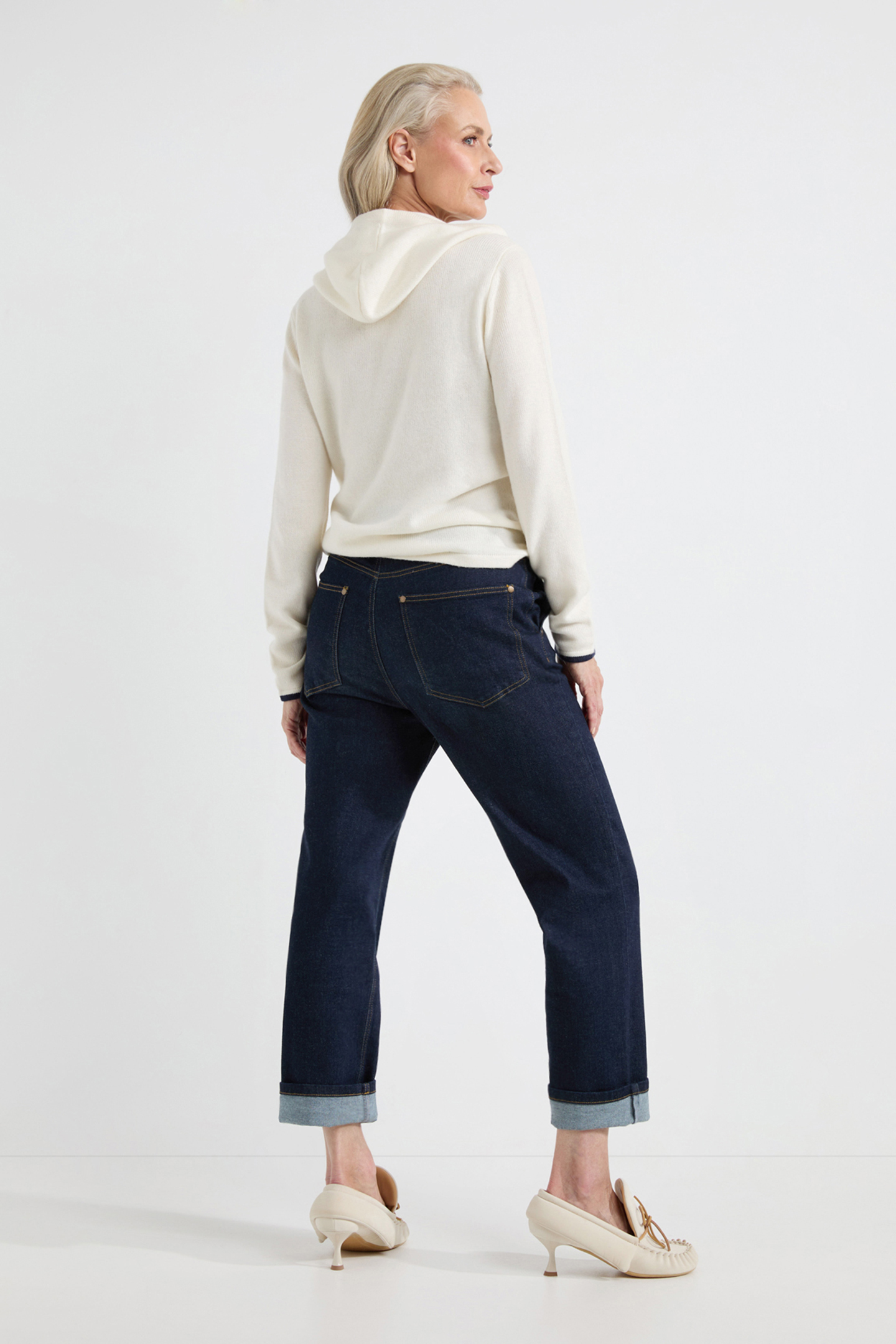 ALLARD HOODIE OFF WHITE STRIPE 2