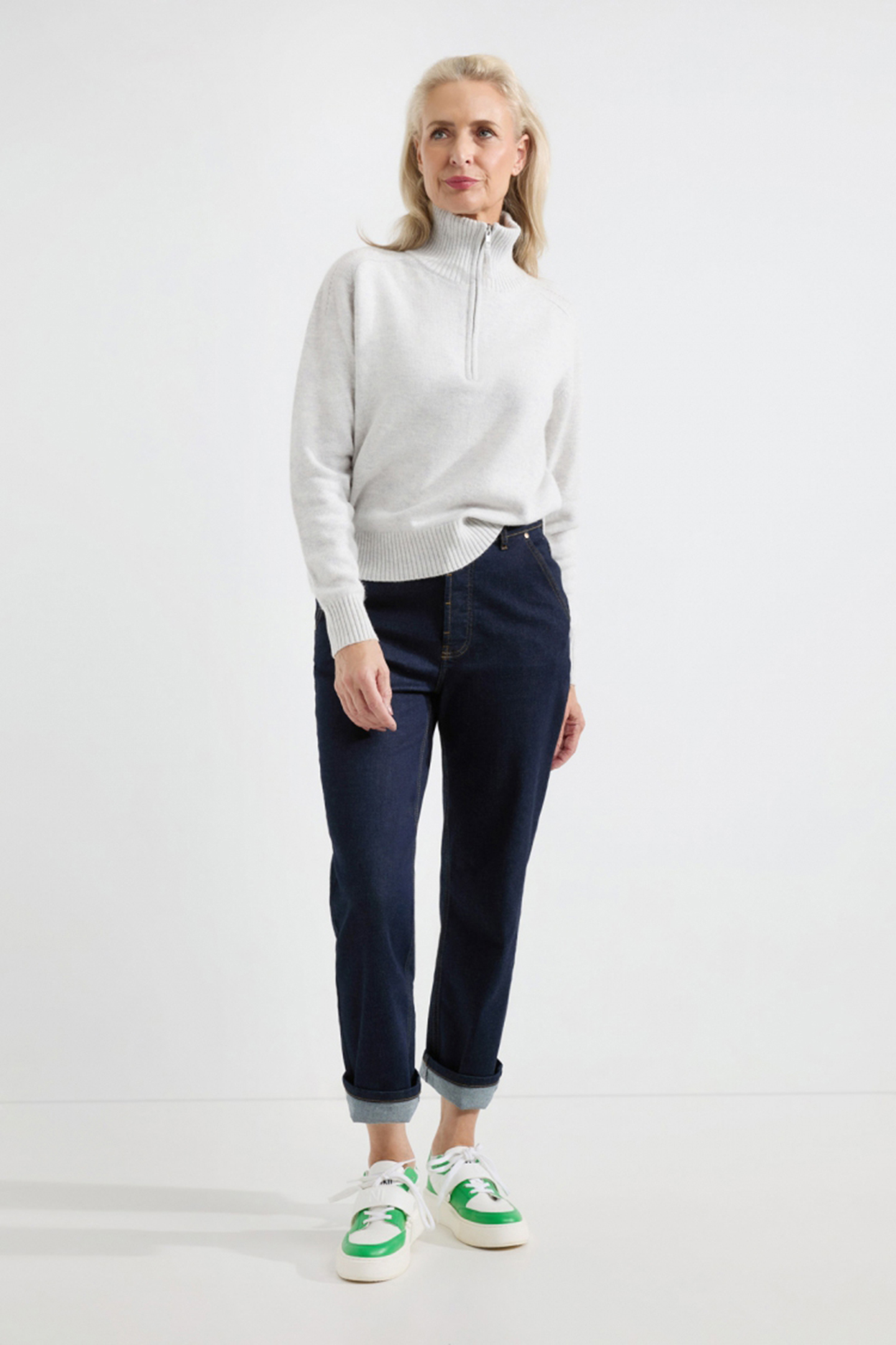 SHANE SWEATER LIGHT GREY 1