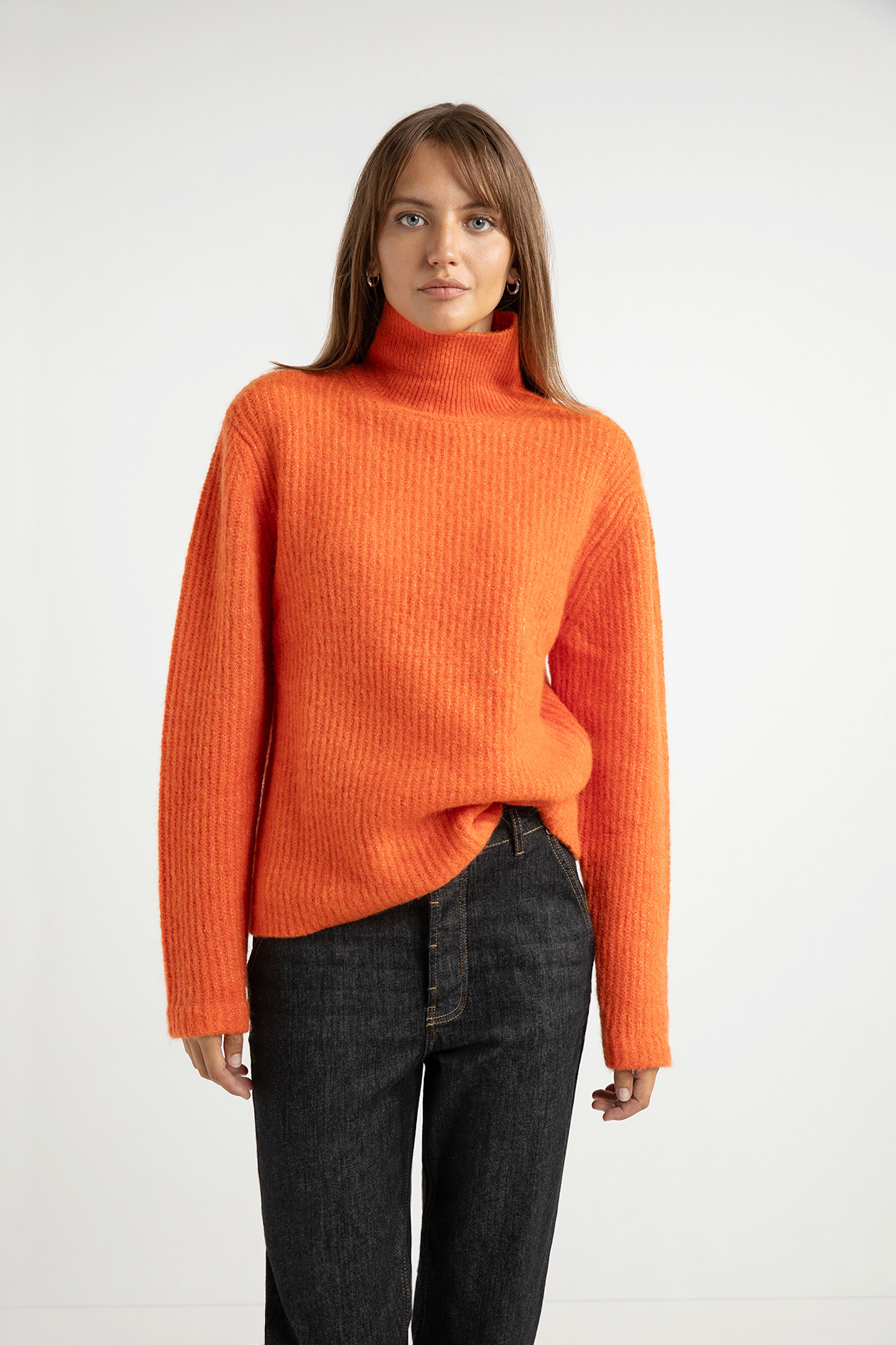 AURORA SWEATER ORANGE 1