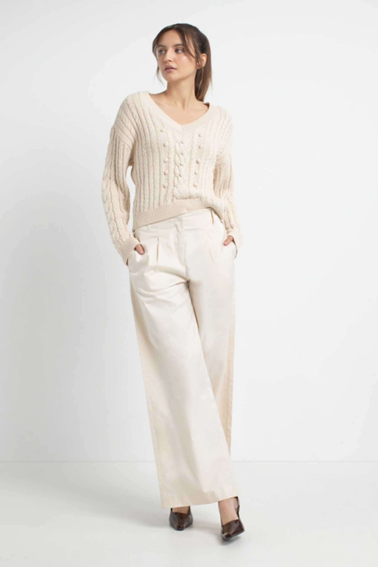 JASPER SWEATER SAND 2