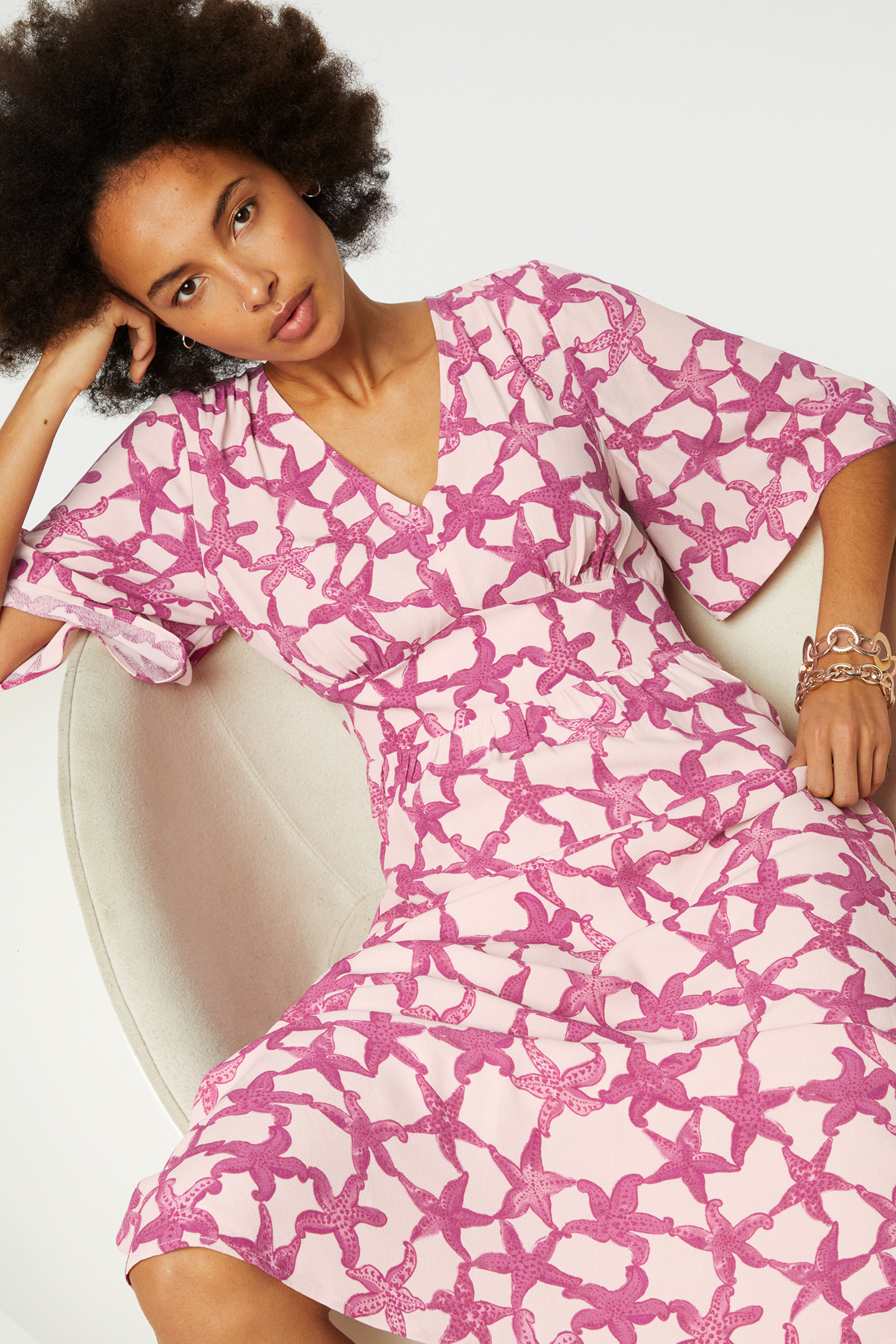 JONNE DRESS PINK MONEY/PINK PUNC 3