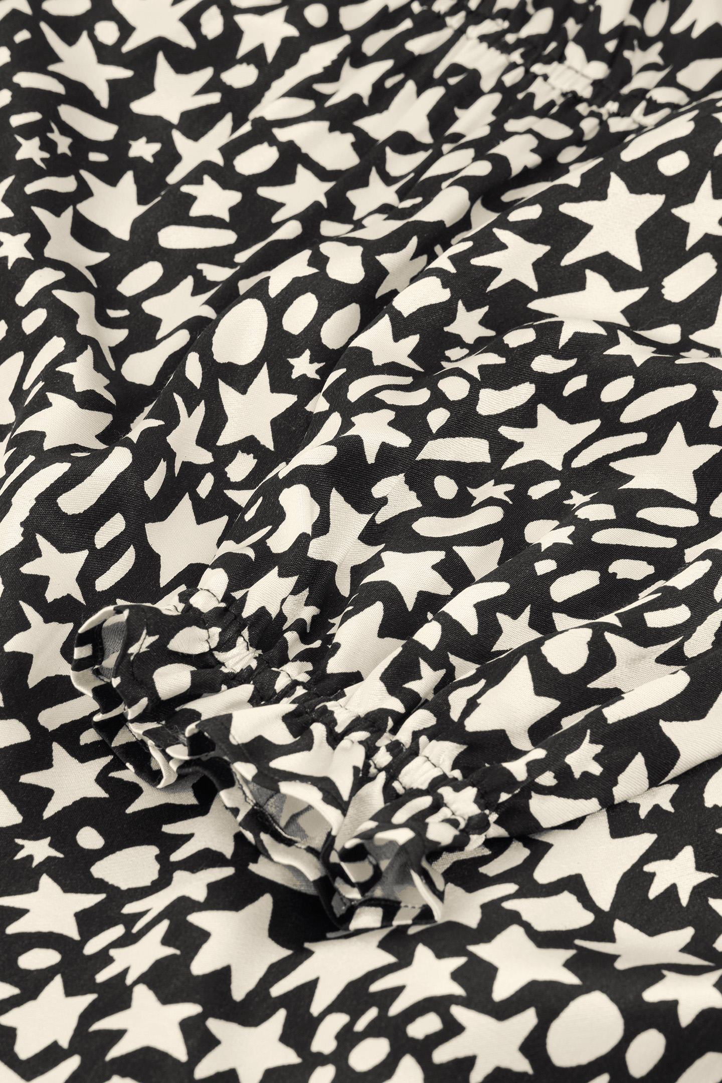 DOROTHY DRESS BLACK/CREME BRULEE 5