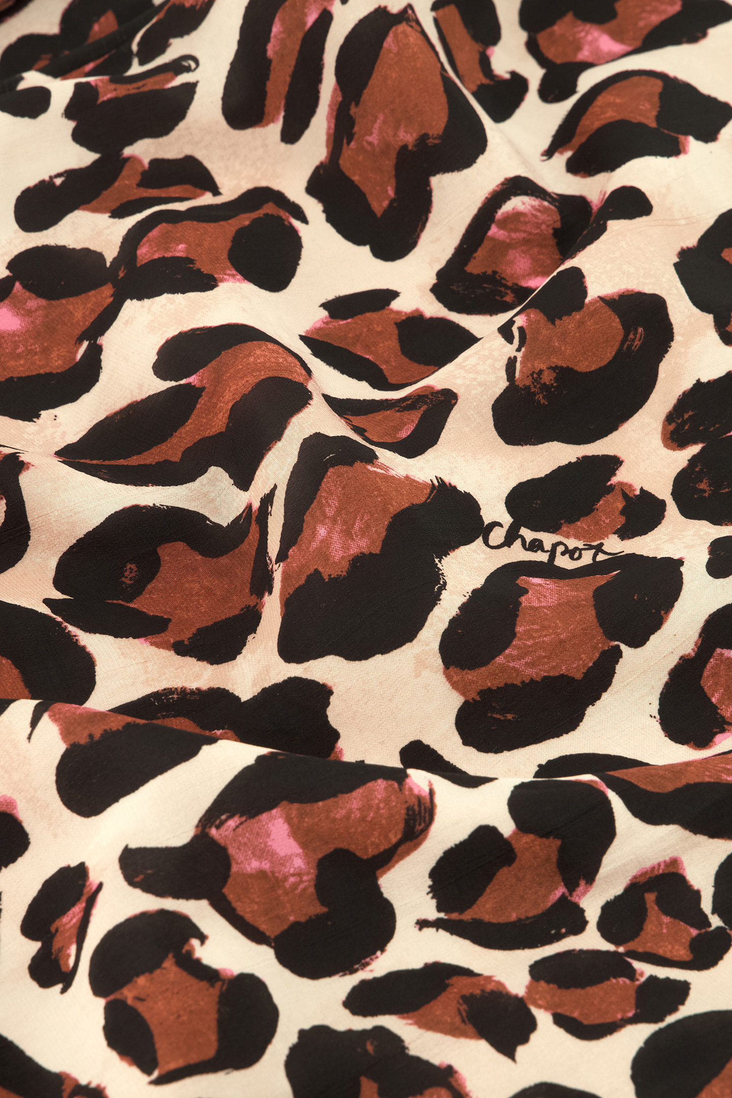 AURORA DRESS NOUGAT/BLACK 5