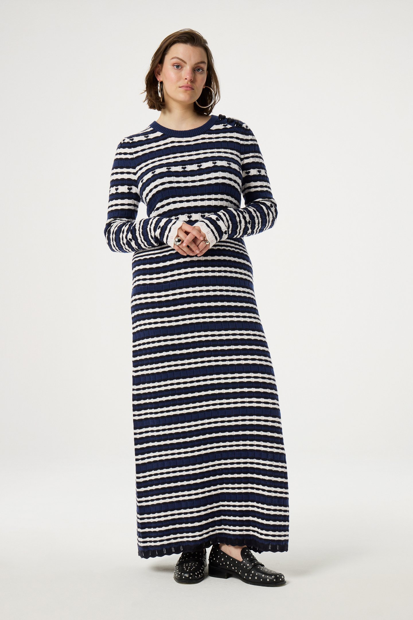 BANDA DRESS MULTI STRIPE 1