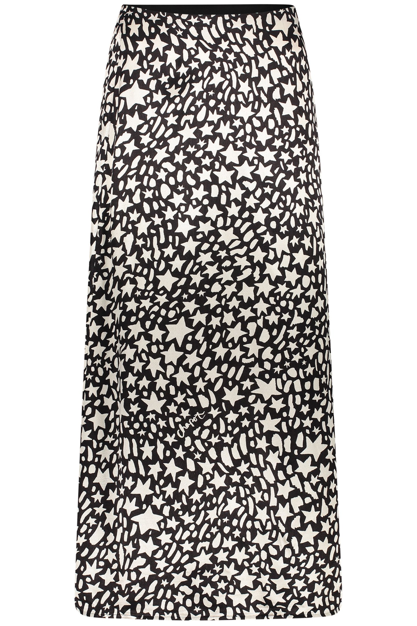 LAURIE SKIRT BLACK/CREME BRULEE 4