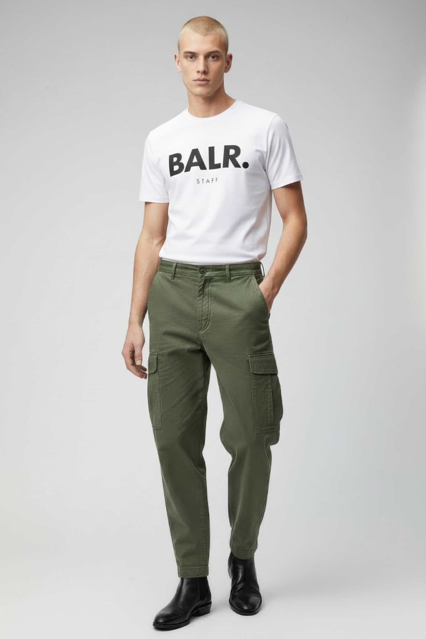 STAFF T-SHIRT MEN WHITE 1