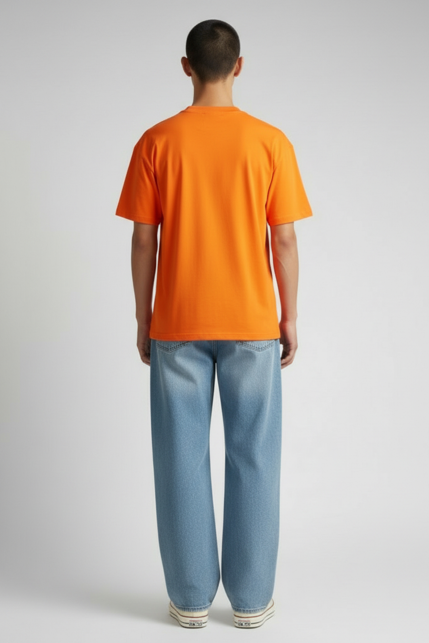 BALR. FORM BOX FIT T-SHIRT ORANGE 2