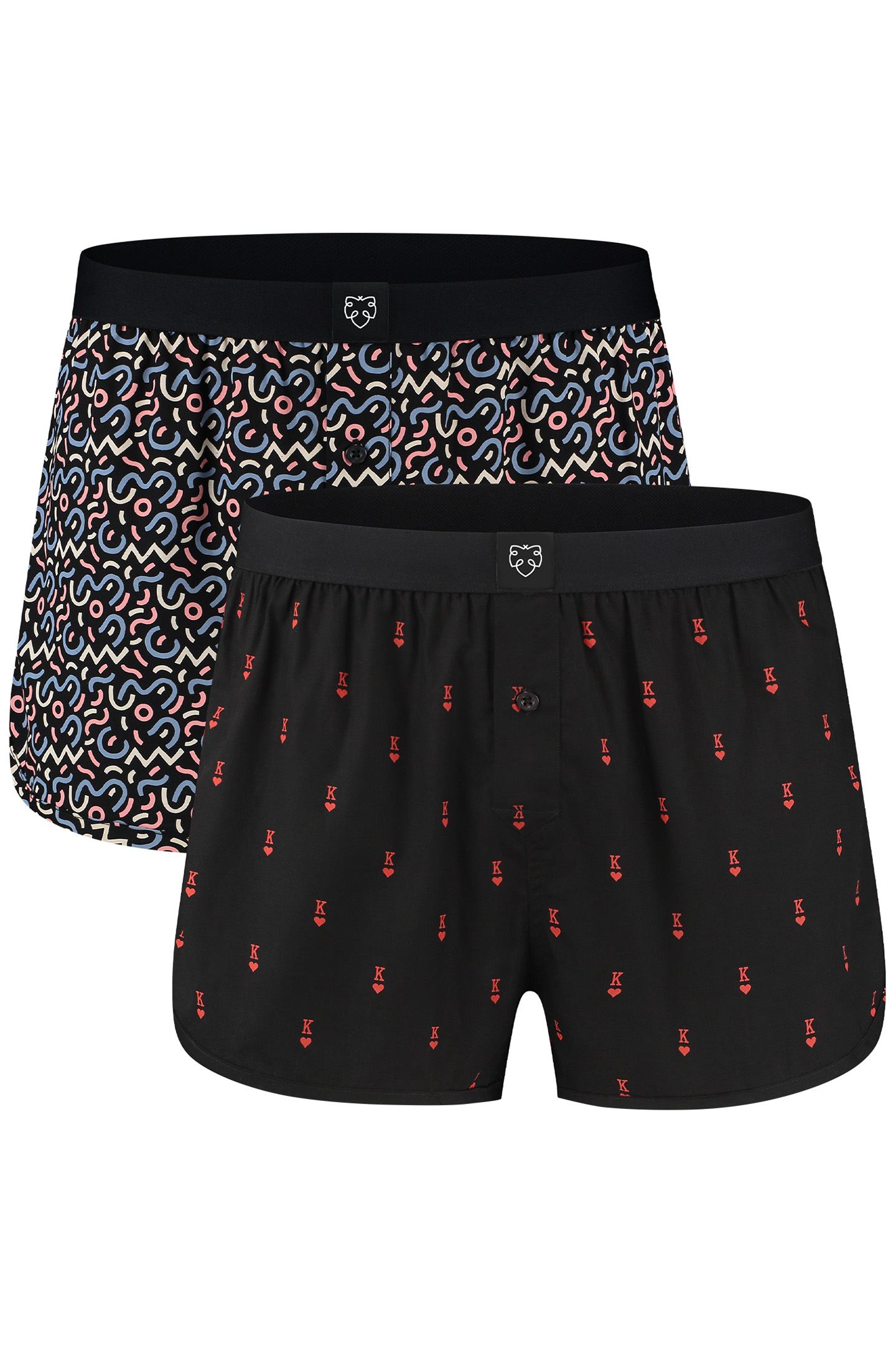 A-DAM 2-PACK BOXERSHORT MULTICOLOR 1