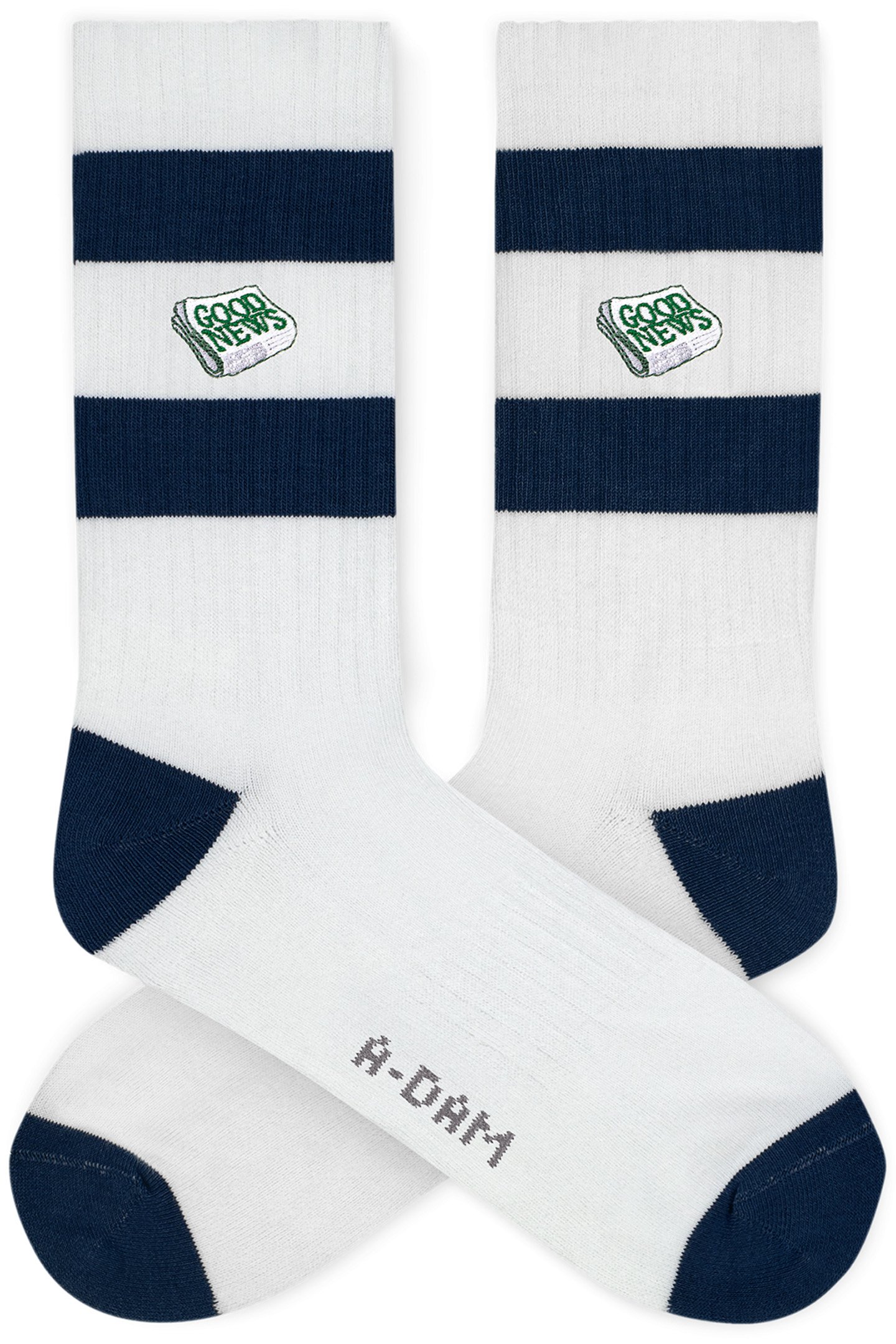 UNISEX A-DAM 3-PACK CREW SOCKS MULTICOLOR 4